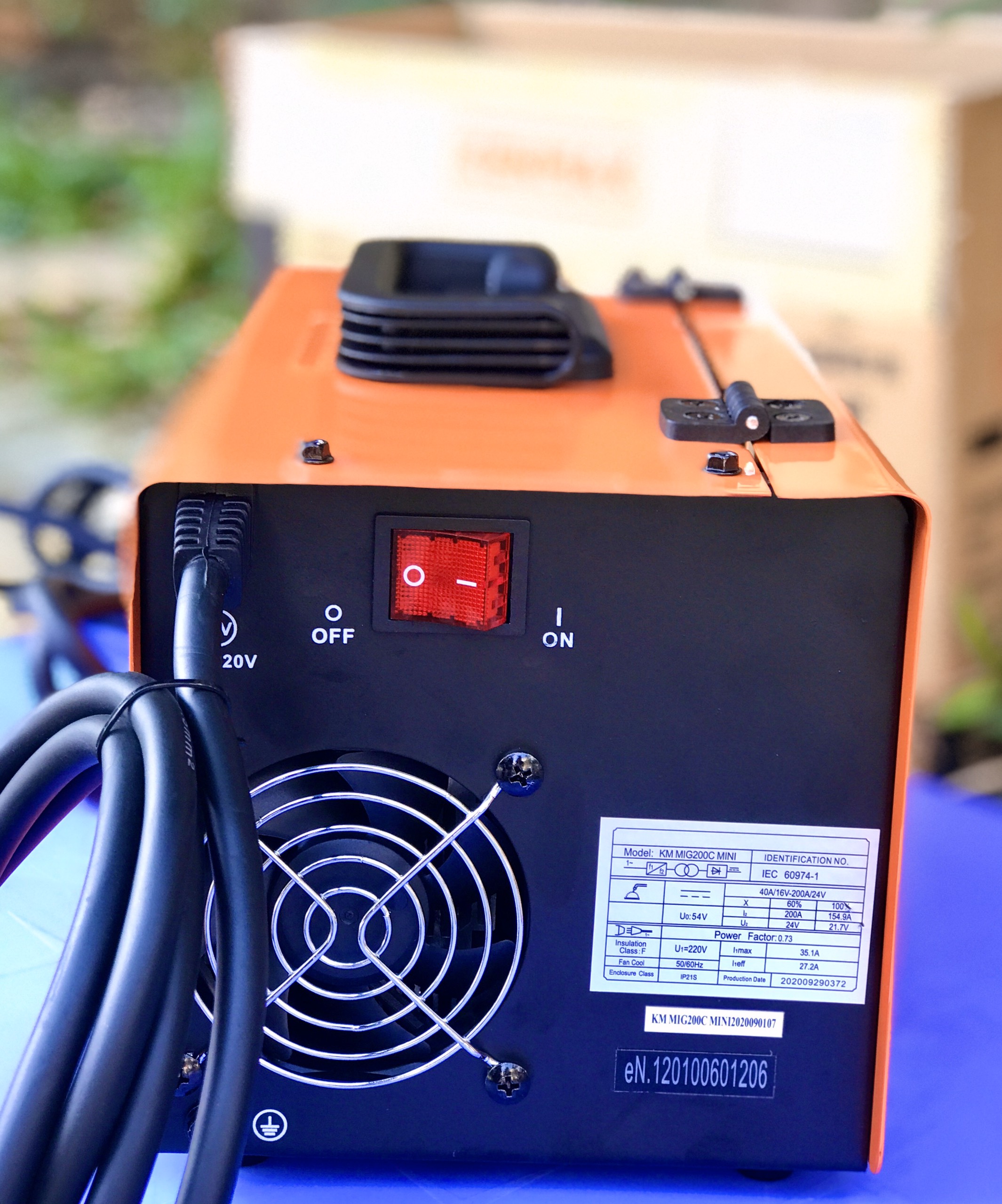 Máy hàn MIG GIA ĐÌNH KENMAX | MIG-200C MINI