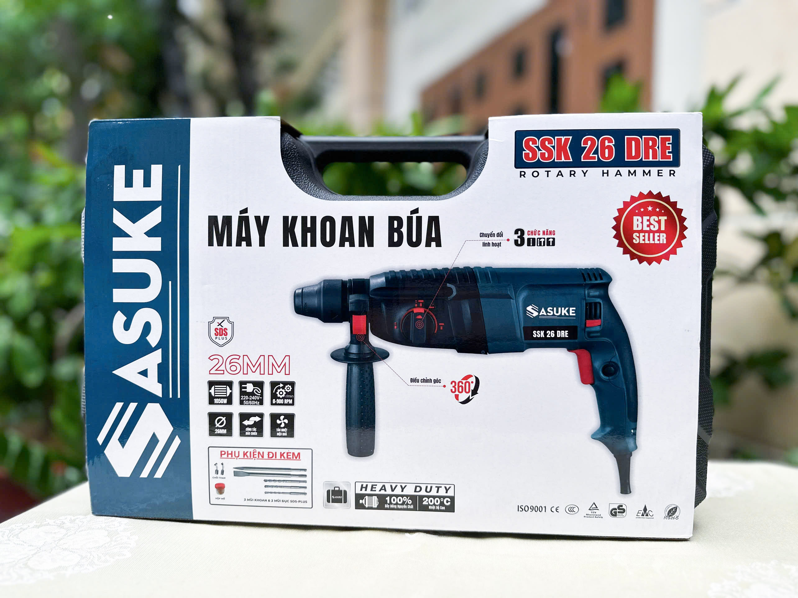 MÁY KHOAN BÚA SASUKE SSK 26 DRE
