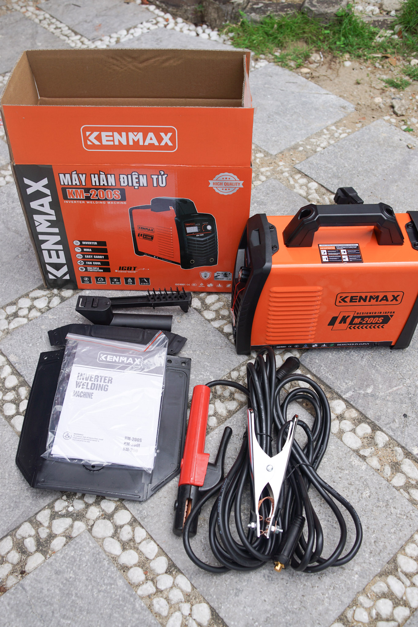 Máy hàn que KM-200S