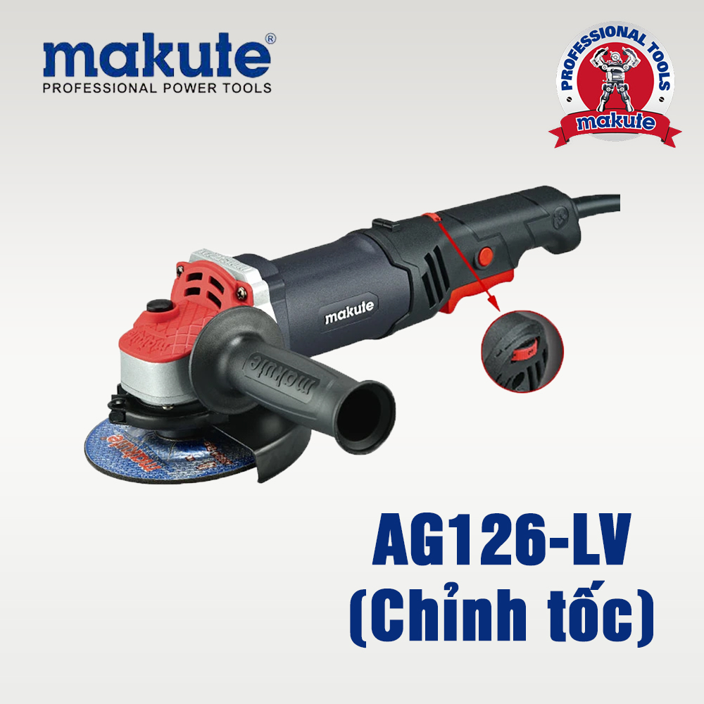 Máy mài tay dài (chỉnh tốc) AG126-LV