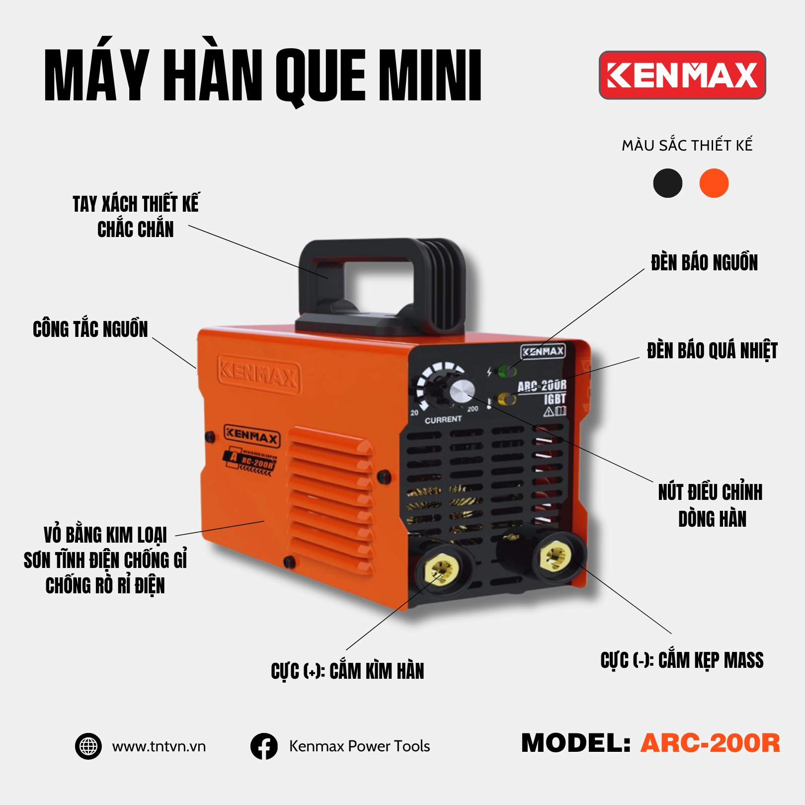 Máy Hàn que mini ARC-200R