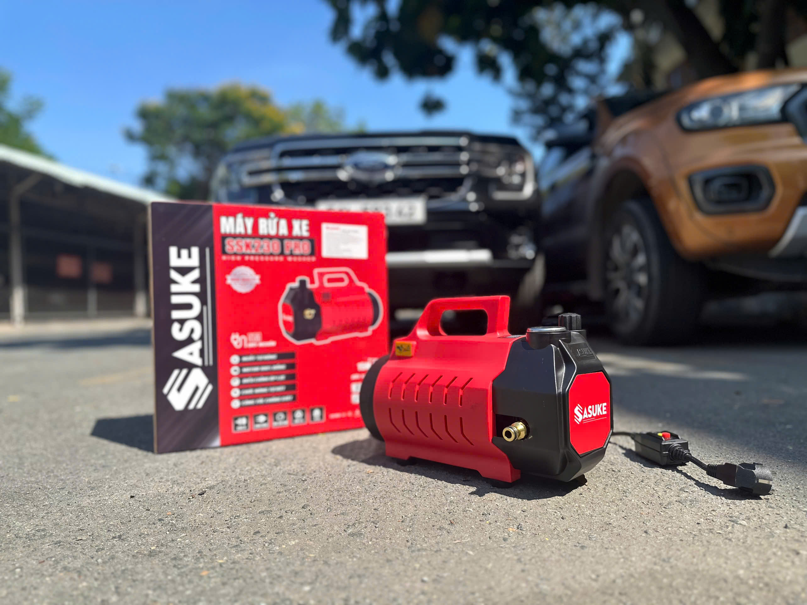 MÁY RỬA XE CAO ÁP SASUKE SSK230 PRO