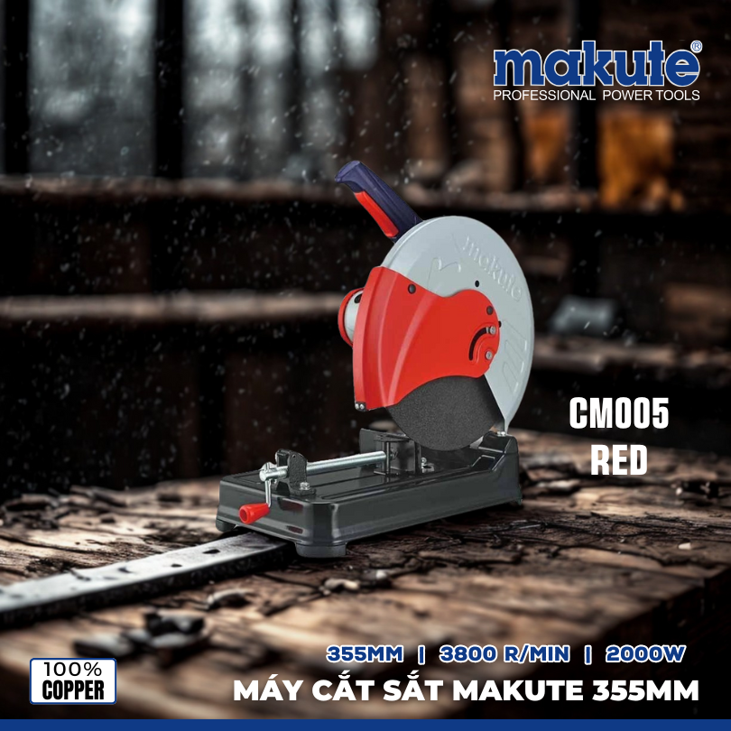 Máy cắt sắt CM005 RED