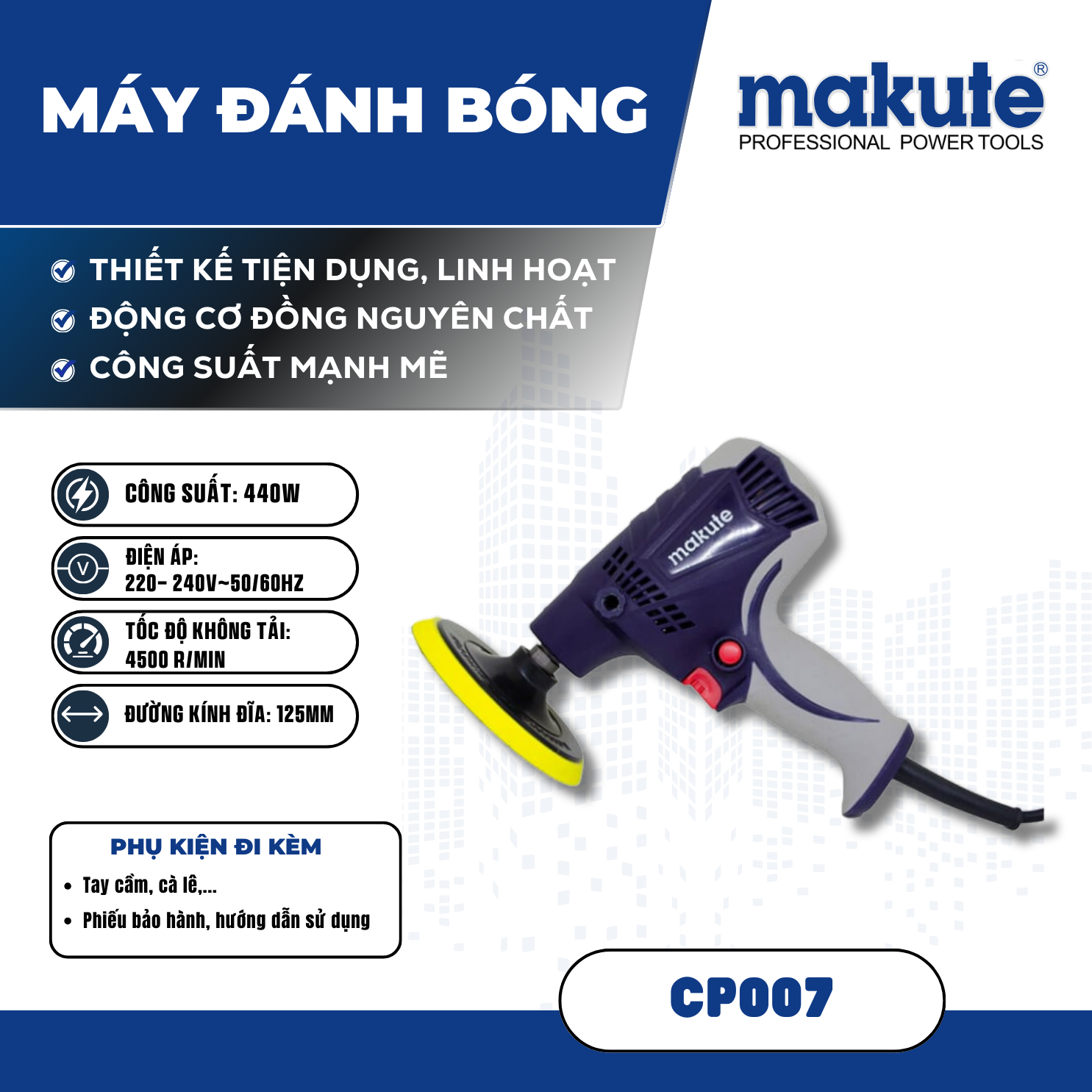 Máy đánh bóng CP007 440W
