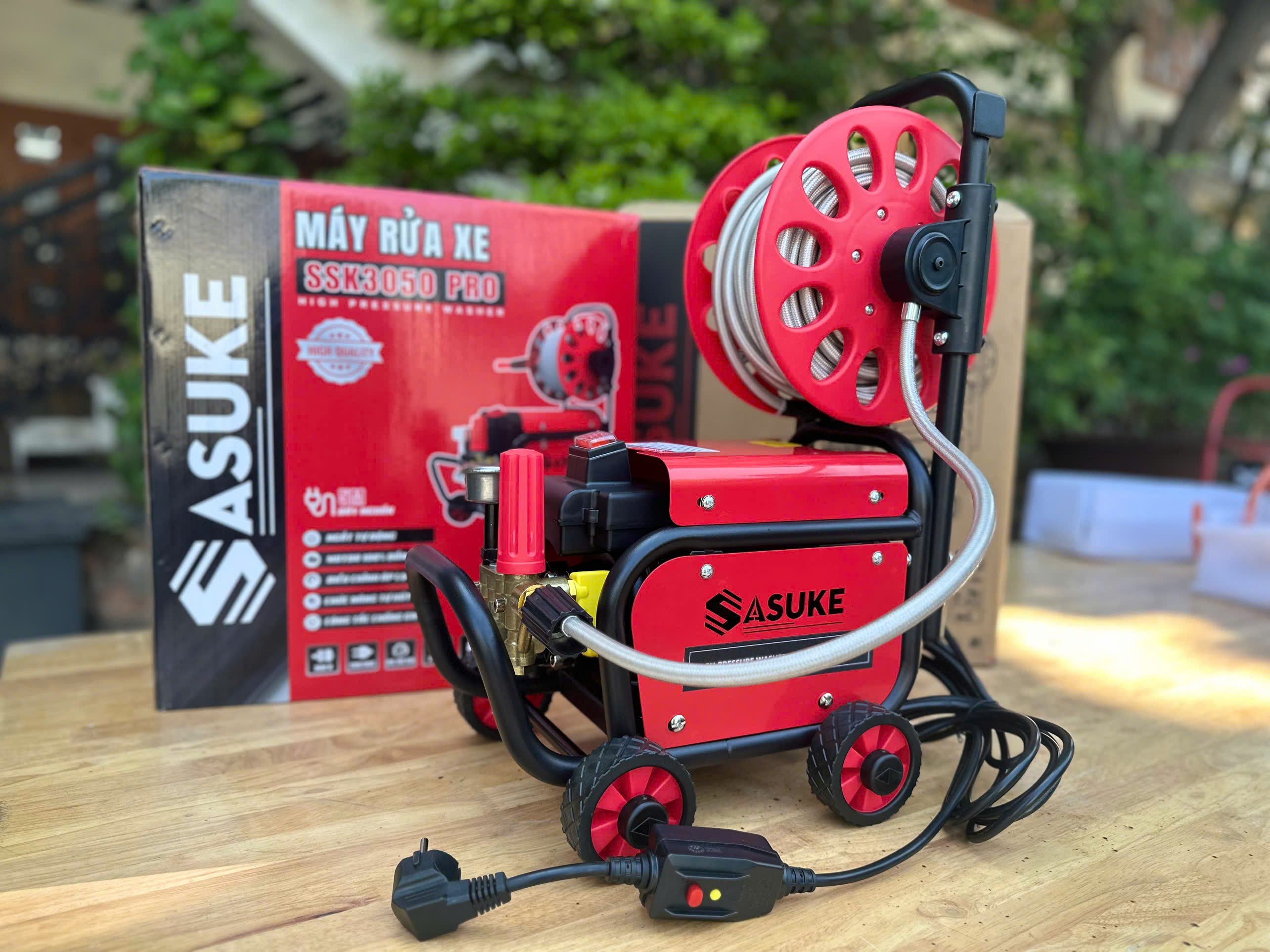 MÁY RỬA XE CAO ÁP SASUKE SSK3050 PRO