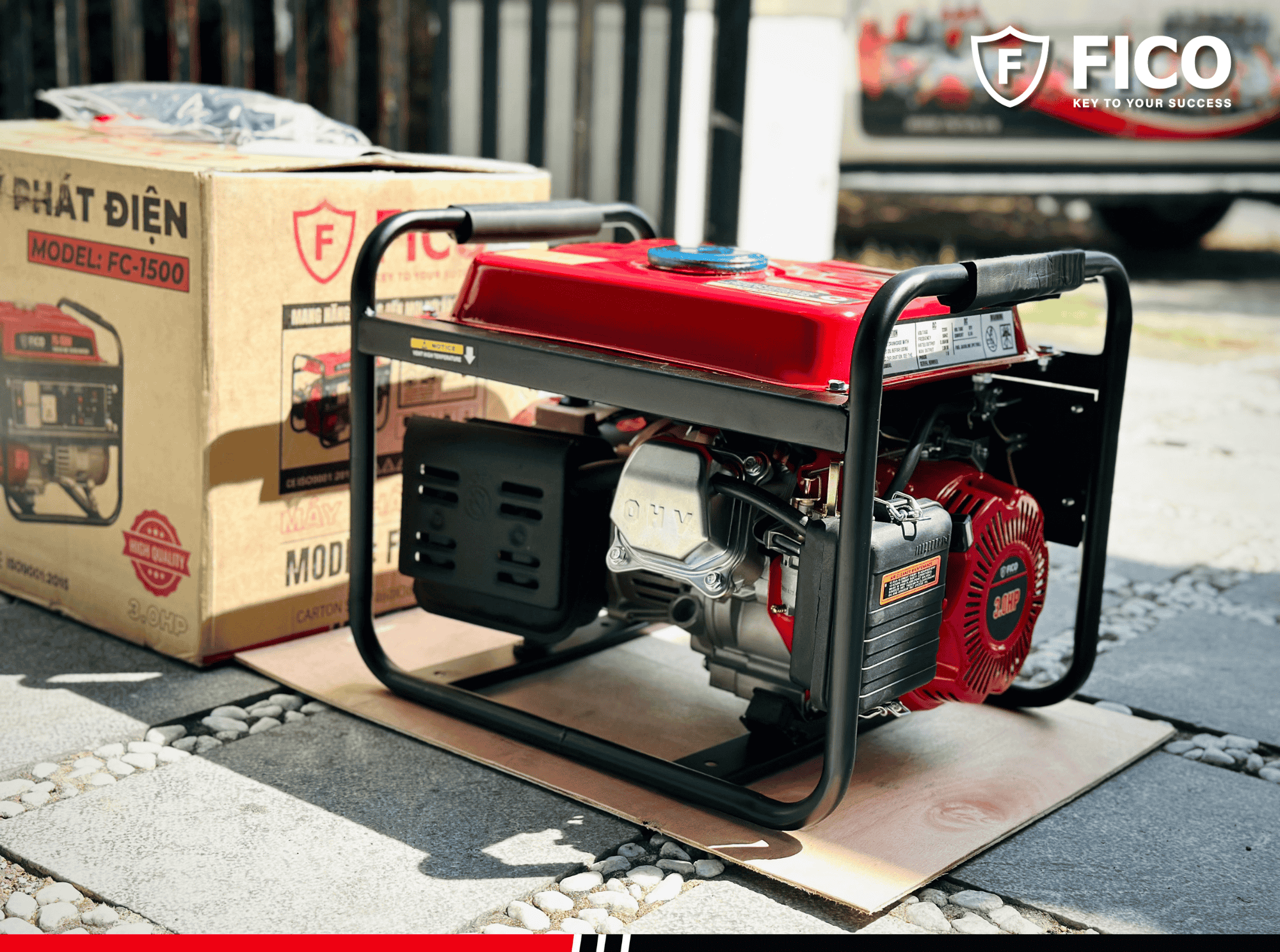 MÁY PHÁT ĐIỆN FICO | FC-1500