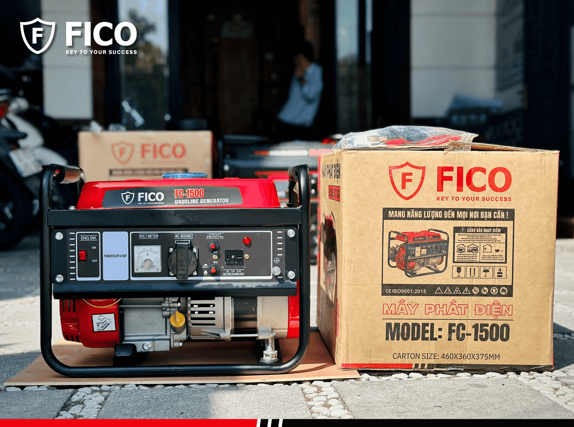 MÁY PHÁT ĐIỆN FICO | FC-1500