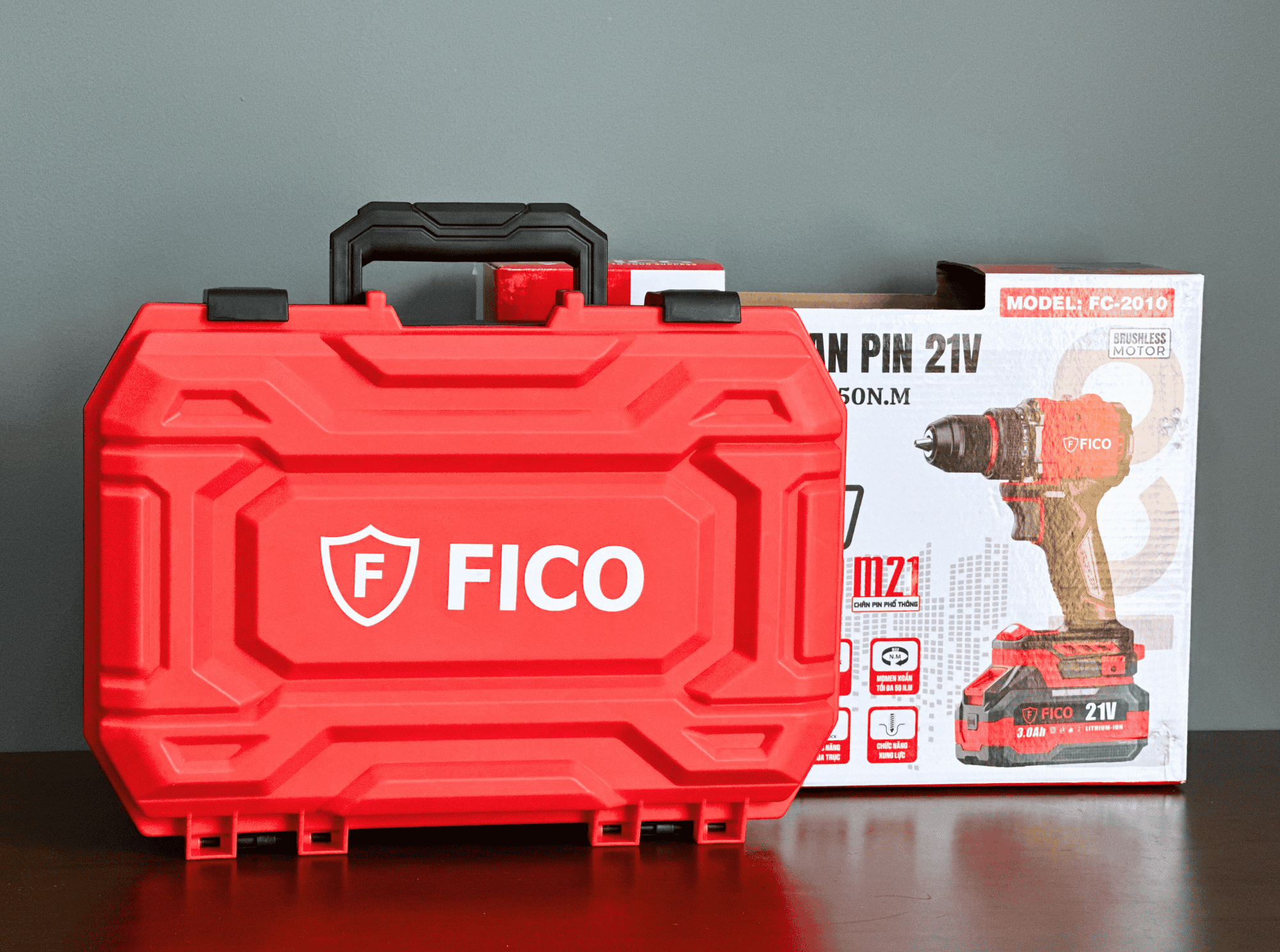 MÁY KHOAN PIN 21V FICO | FC-2010