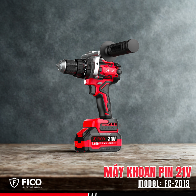 MÁY KHOAN PIN 21V FICO | FC-2013