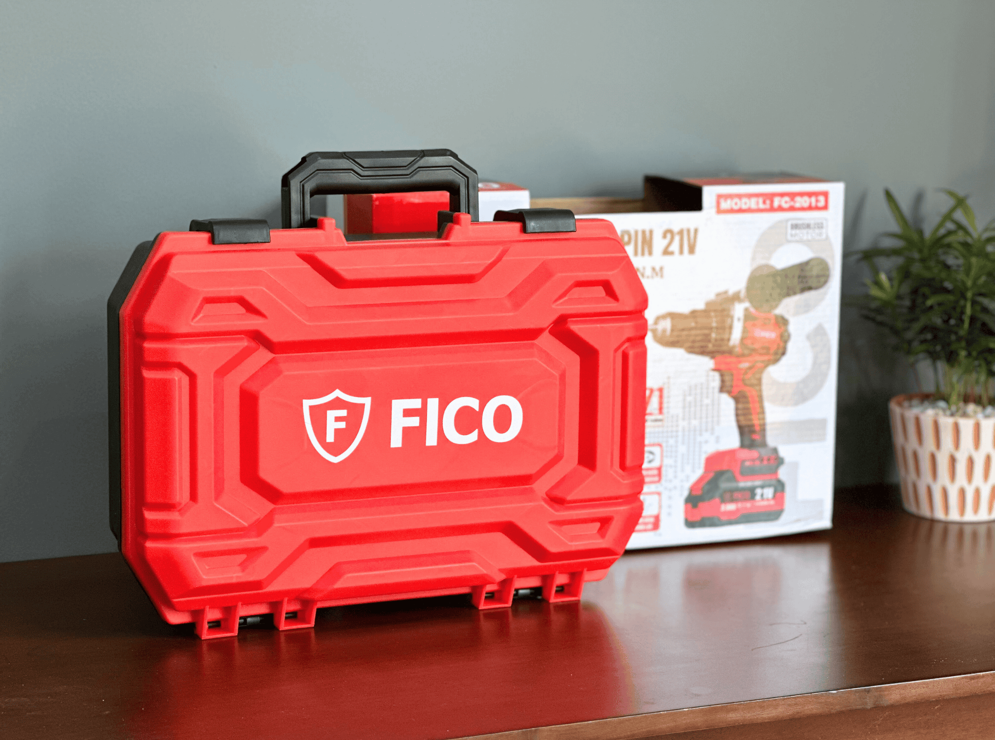 MÁY KHOAN PIN 21V FICO | FC-2013