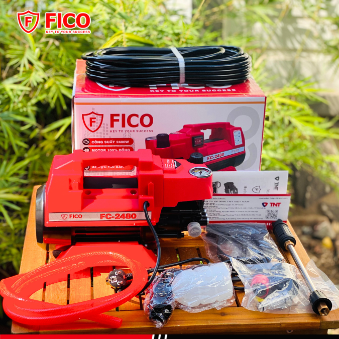 MÁY XỊT RỬA XE CAO CẤP FICO | FC-2480