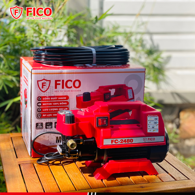 MÁY XỊT RỬA XE CAO CẤP FICO | FC-2480