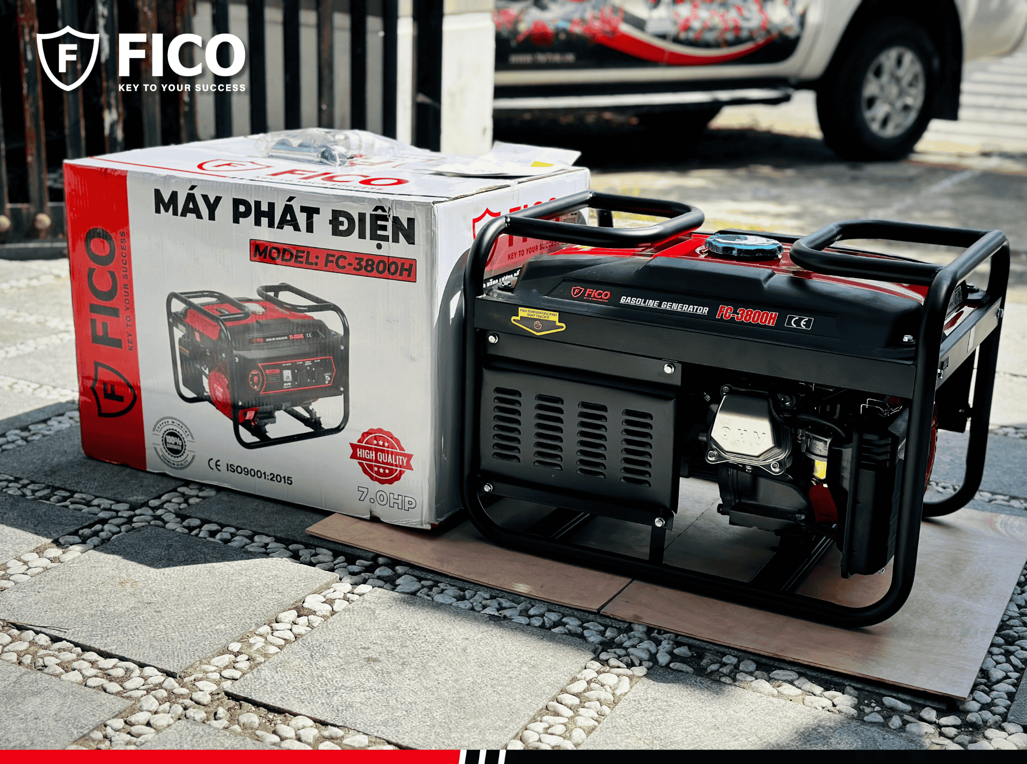 MÁY PHÁT ĐIỆN XĂNG FICO | FC-3800H