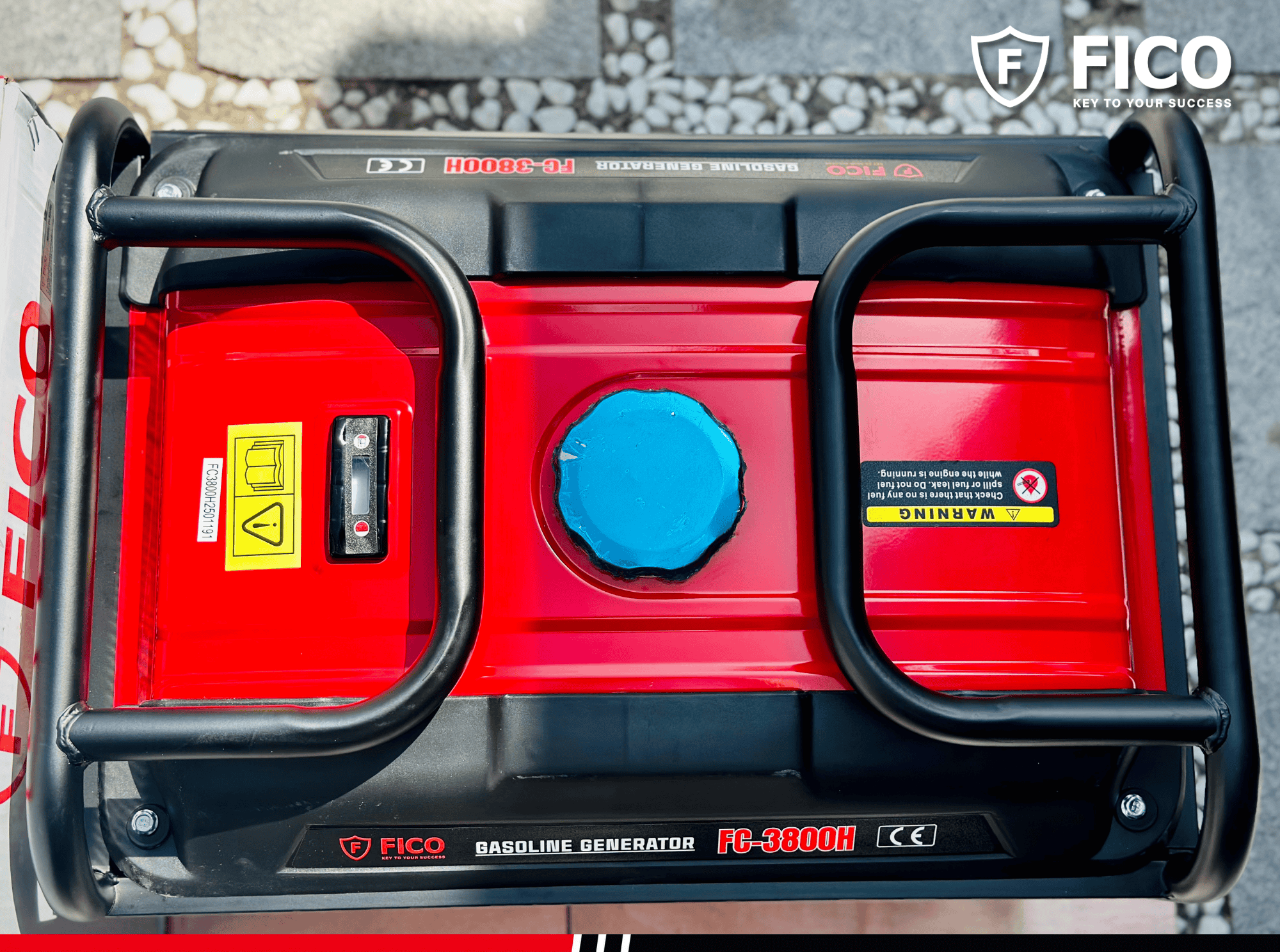 MÁY PHÁT ĐIỆN XĂNG FICO | FC-3800H