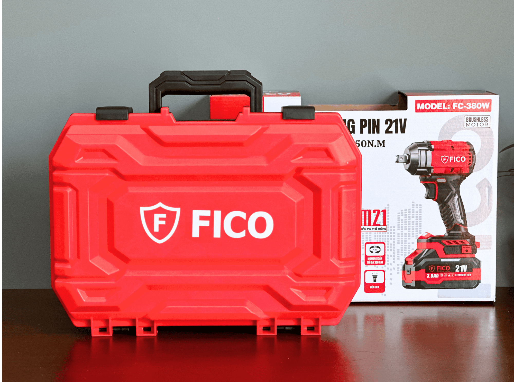 MÁY BULONG PIN 21V FICO | FC-380W