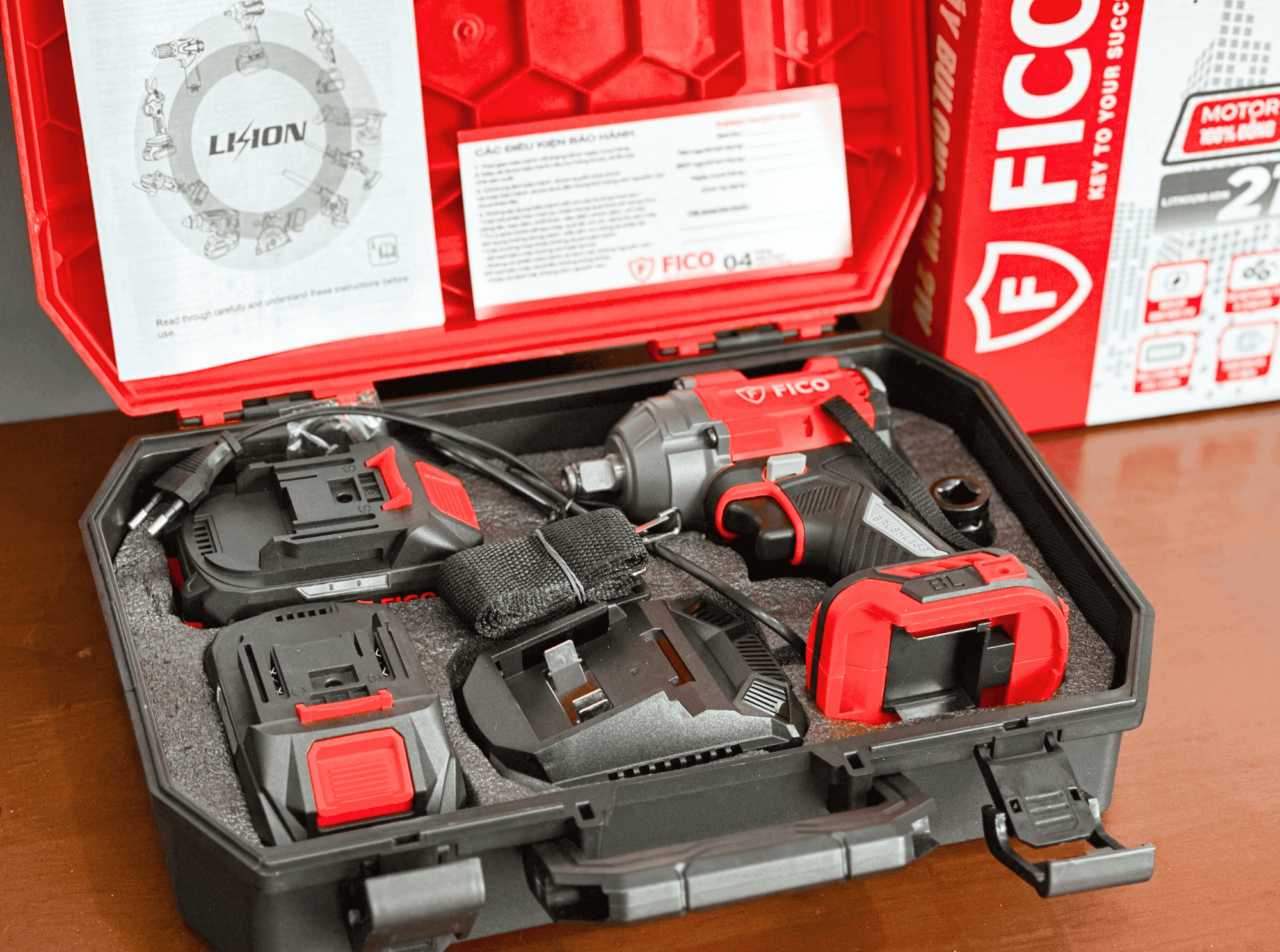 MÁY BULONG PIN 21V FICO | FC-380W