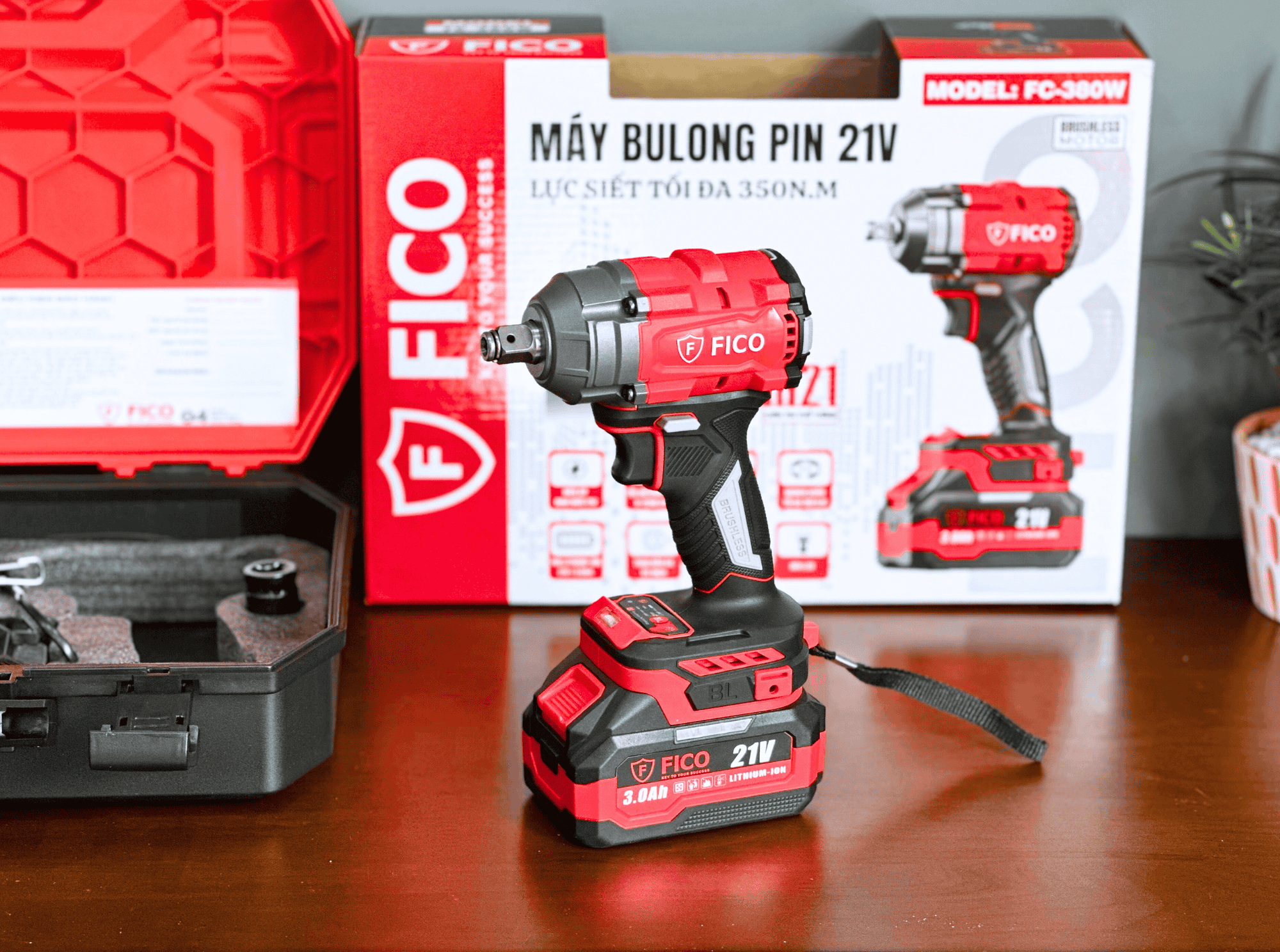 MÁY BULONG PIN 21V FICO | FC-380W