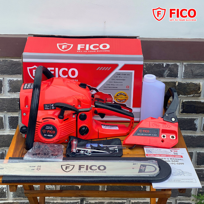 Máy cưa xích xăng FICO FC-4600