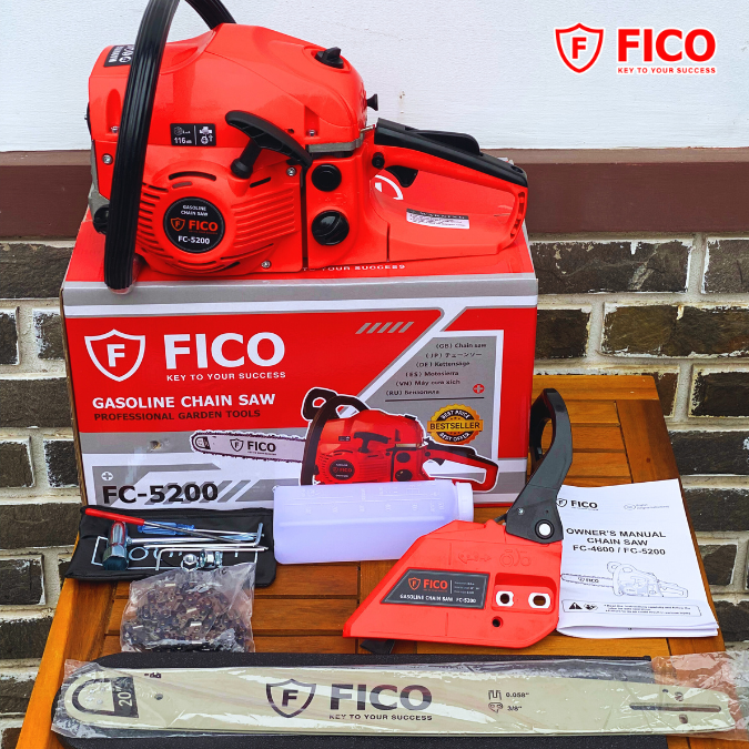 Máy cưa xích xăng FICO FC-5200