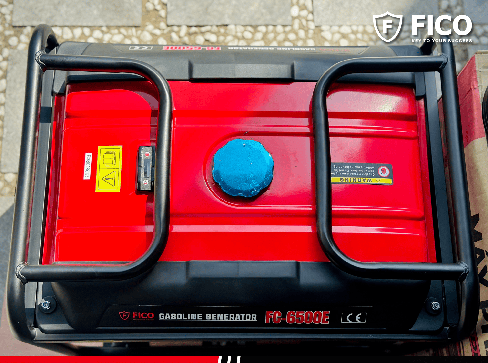 MÁY PHÁT ĐIỆN XĂNG FICO | FC-6500E