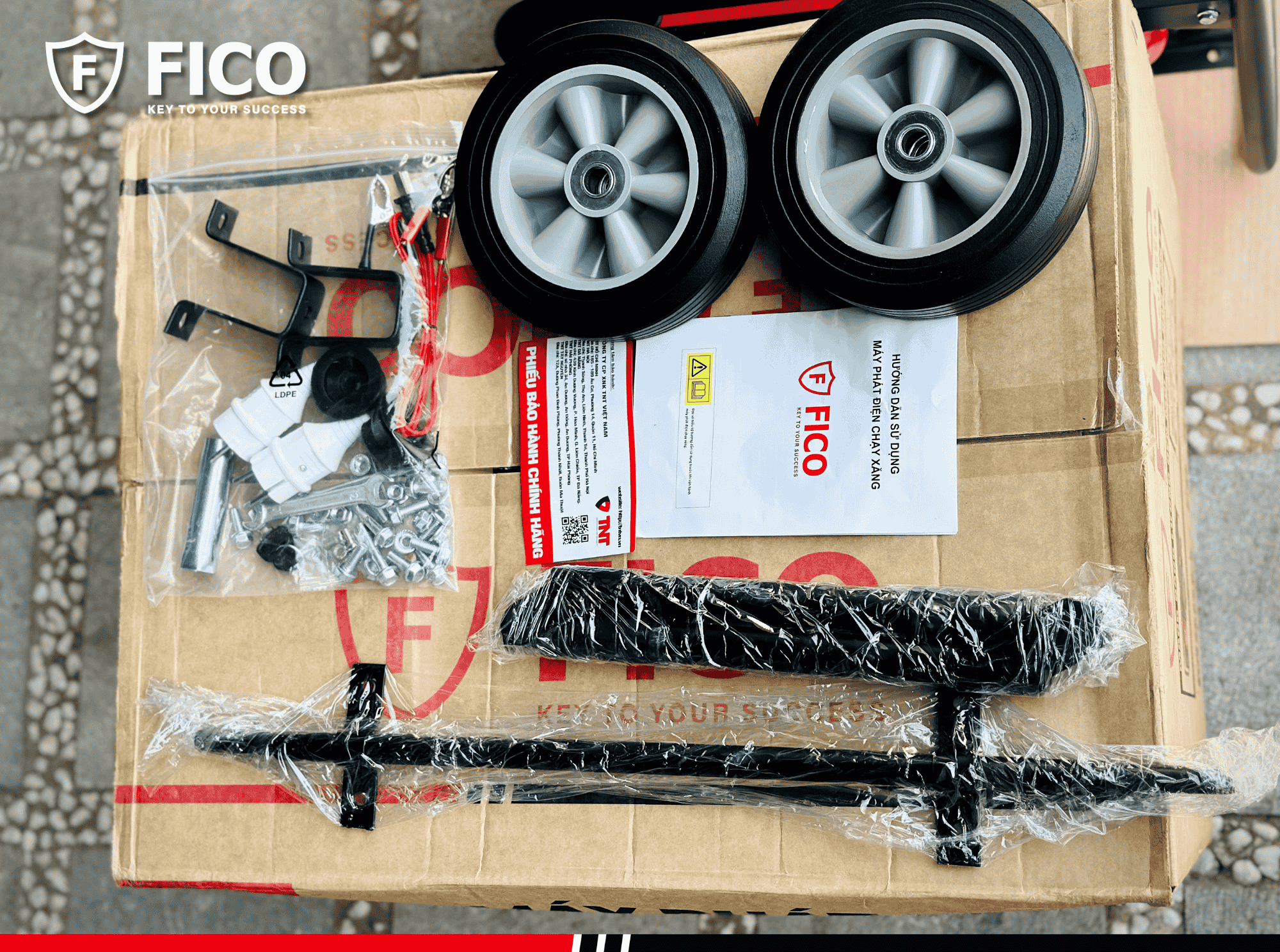 MÁY PHÁT ĐIỆN XĂNG FICO | FC-6500E