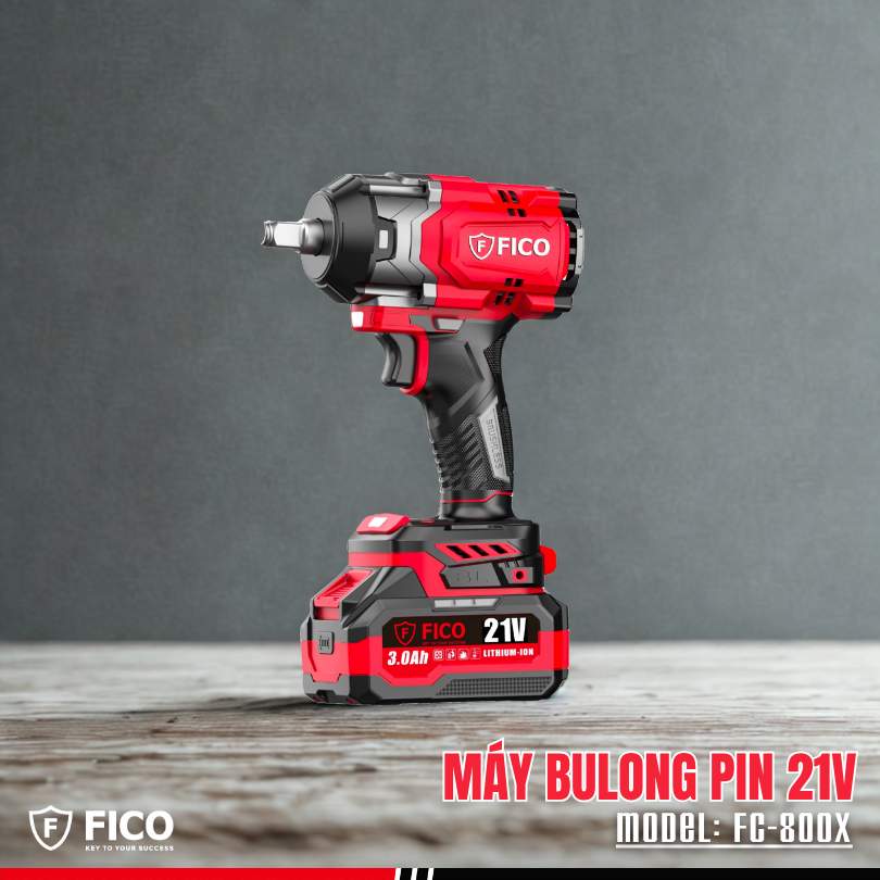 MÁY BULONG PIN 21V FICO | FC-800X