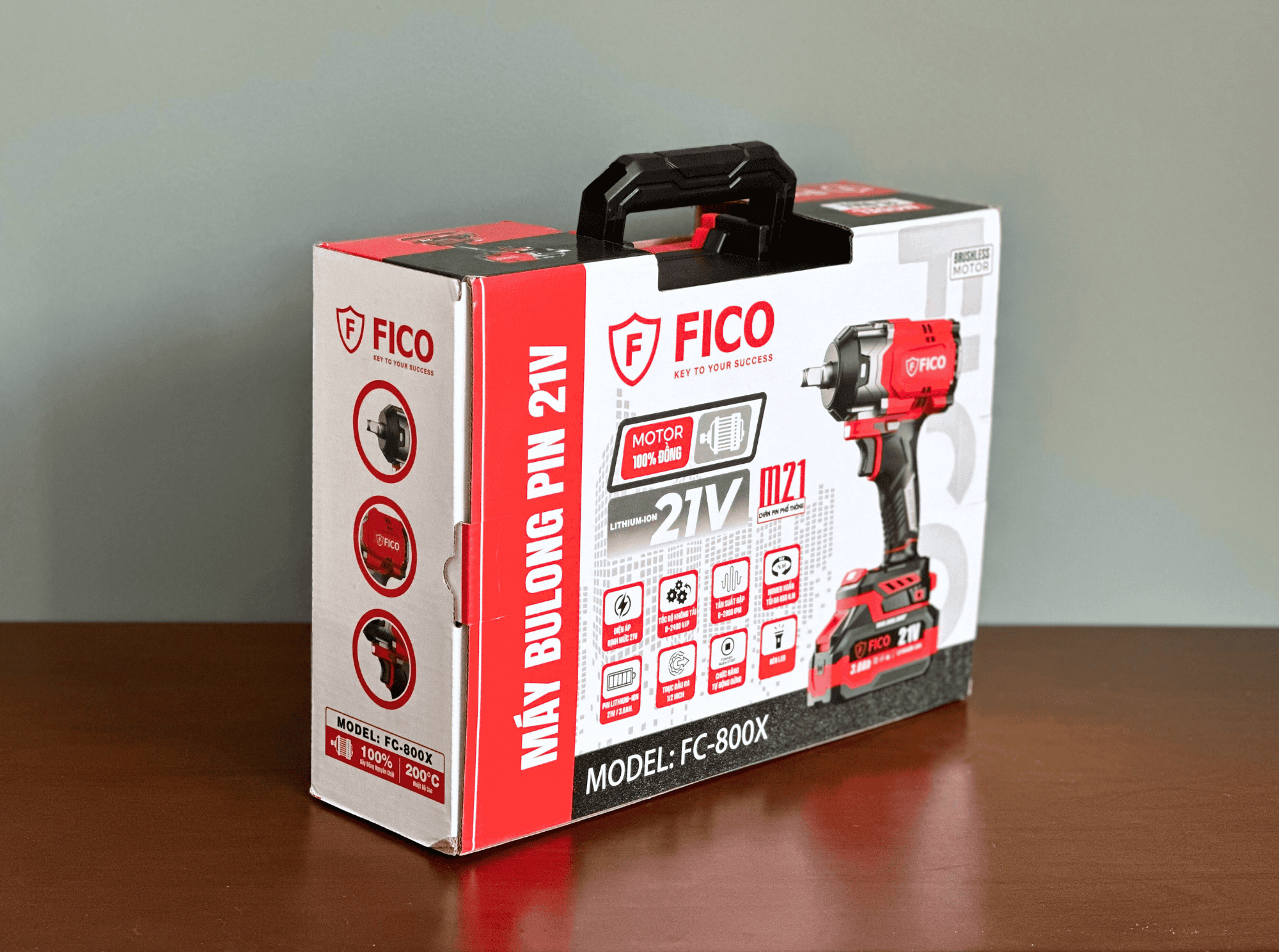 MÁY BULONG PIN 21V FICO | FC-800X