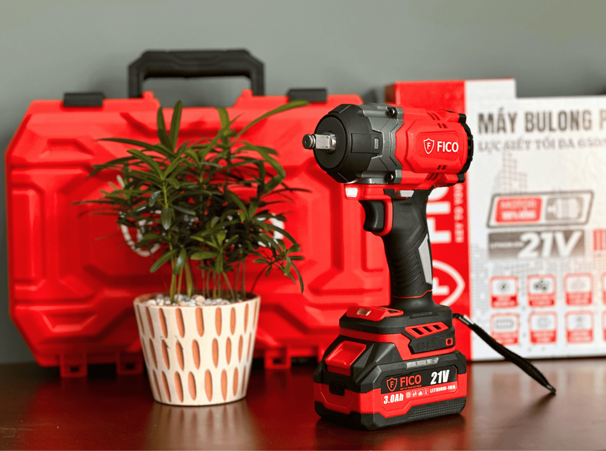 MÁY BULONG PIN 21V FICO | FC-800X