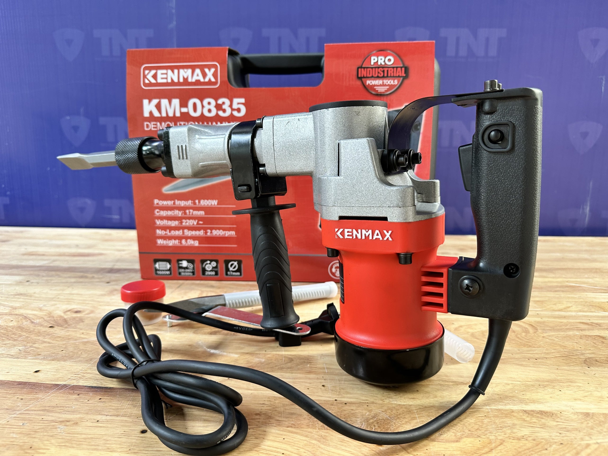 Máy đục 17 ly KM-0835