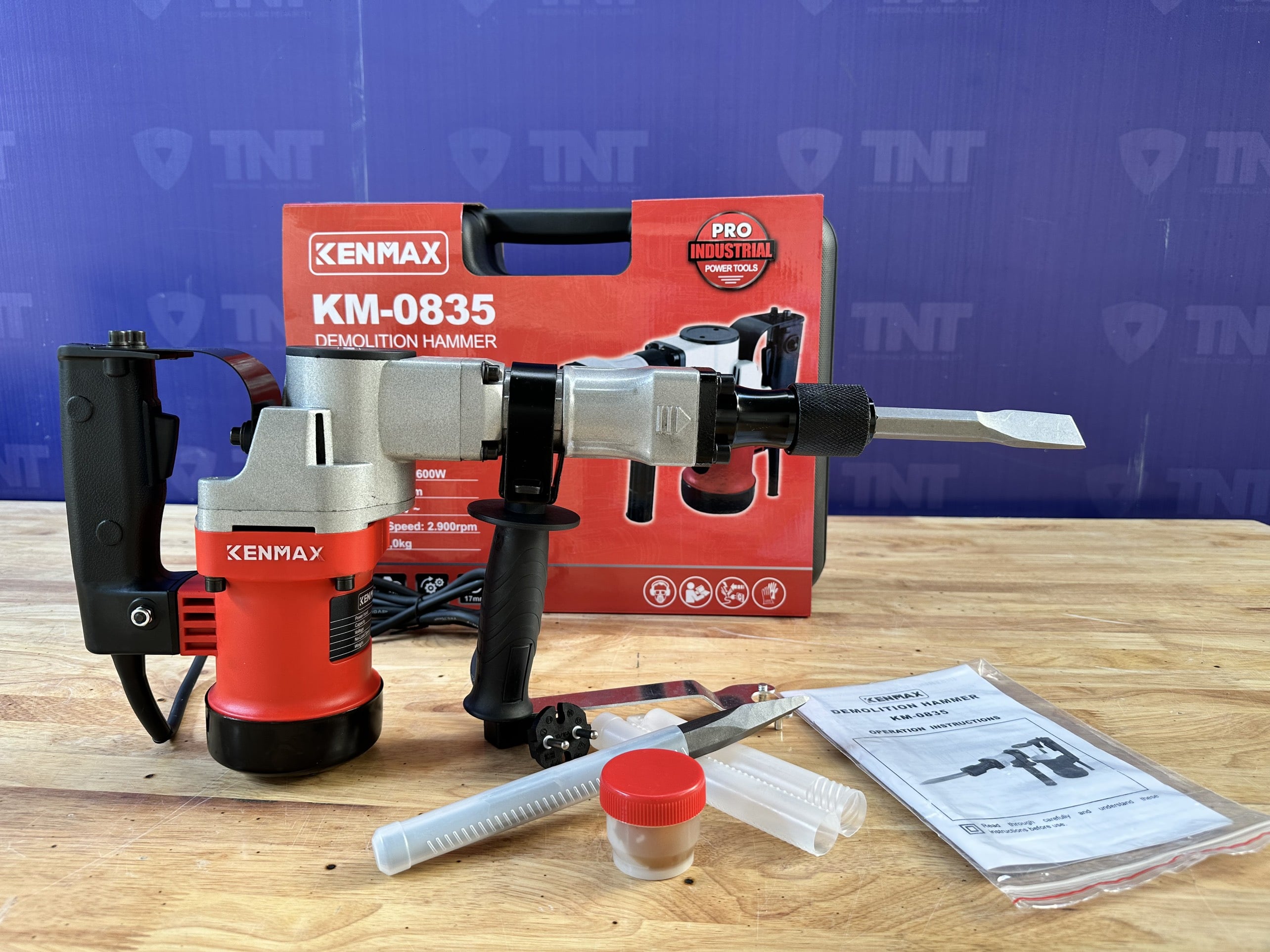 Máy đục 17 ly KM-0835