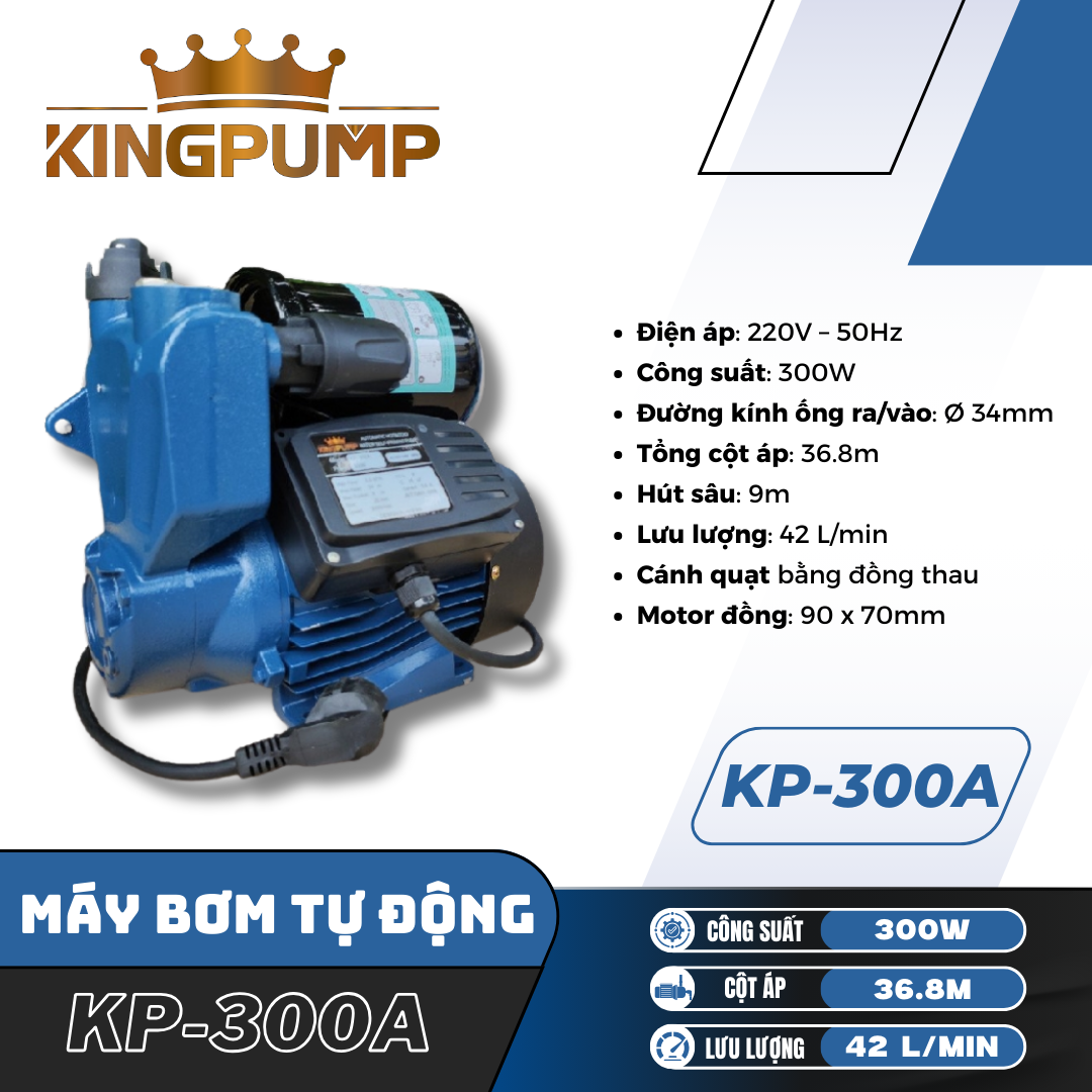 MÁY BƠM TỰ ĐỘNG KP-300A