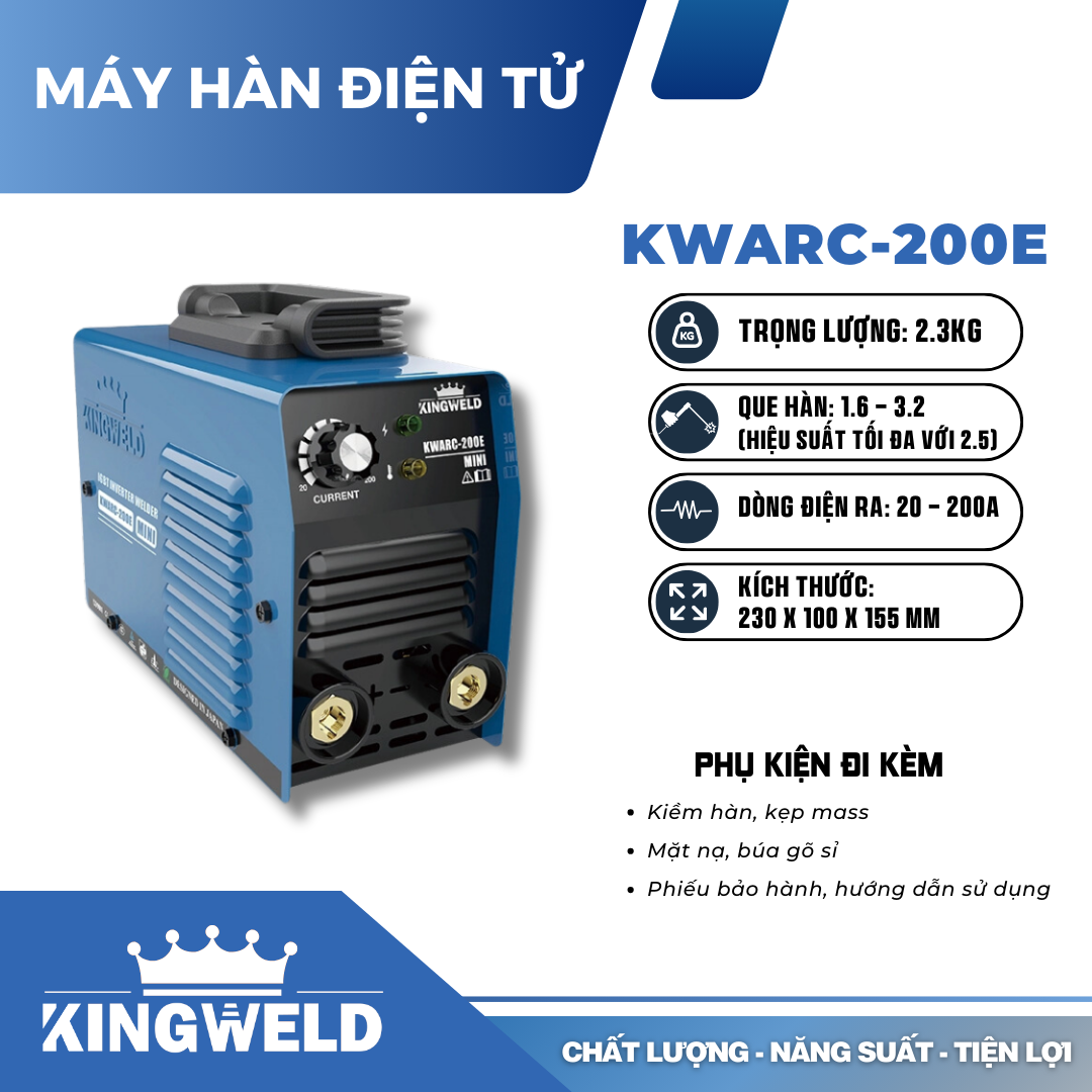 Máy hàn điện tử KWARC-200E