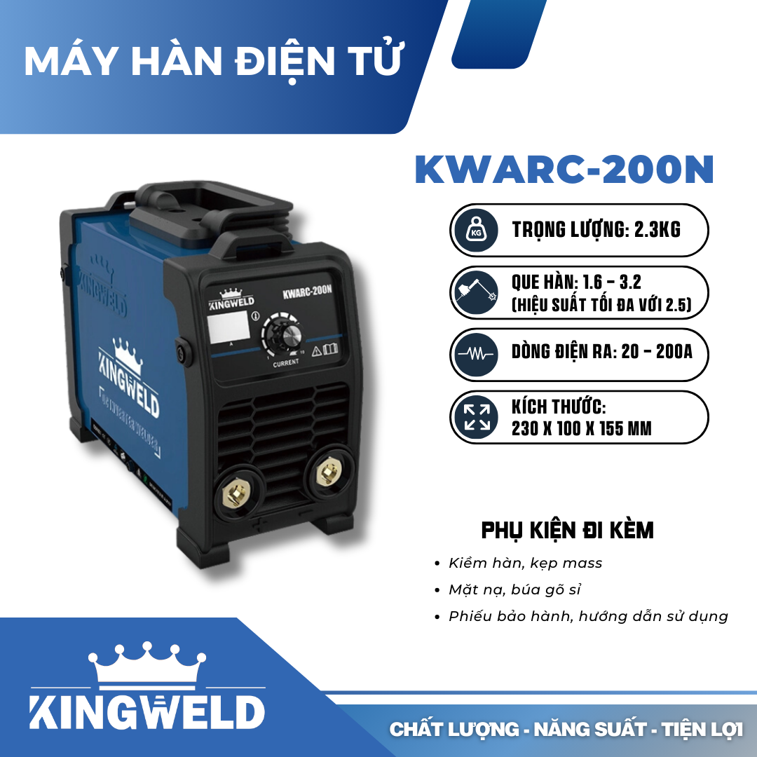 Máy hàn điện tử KWARC-200N