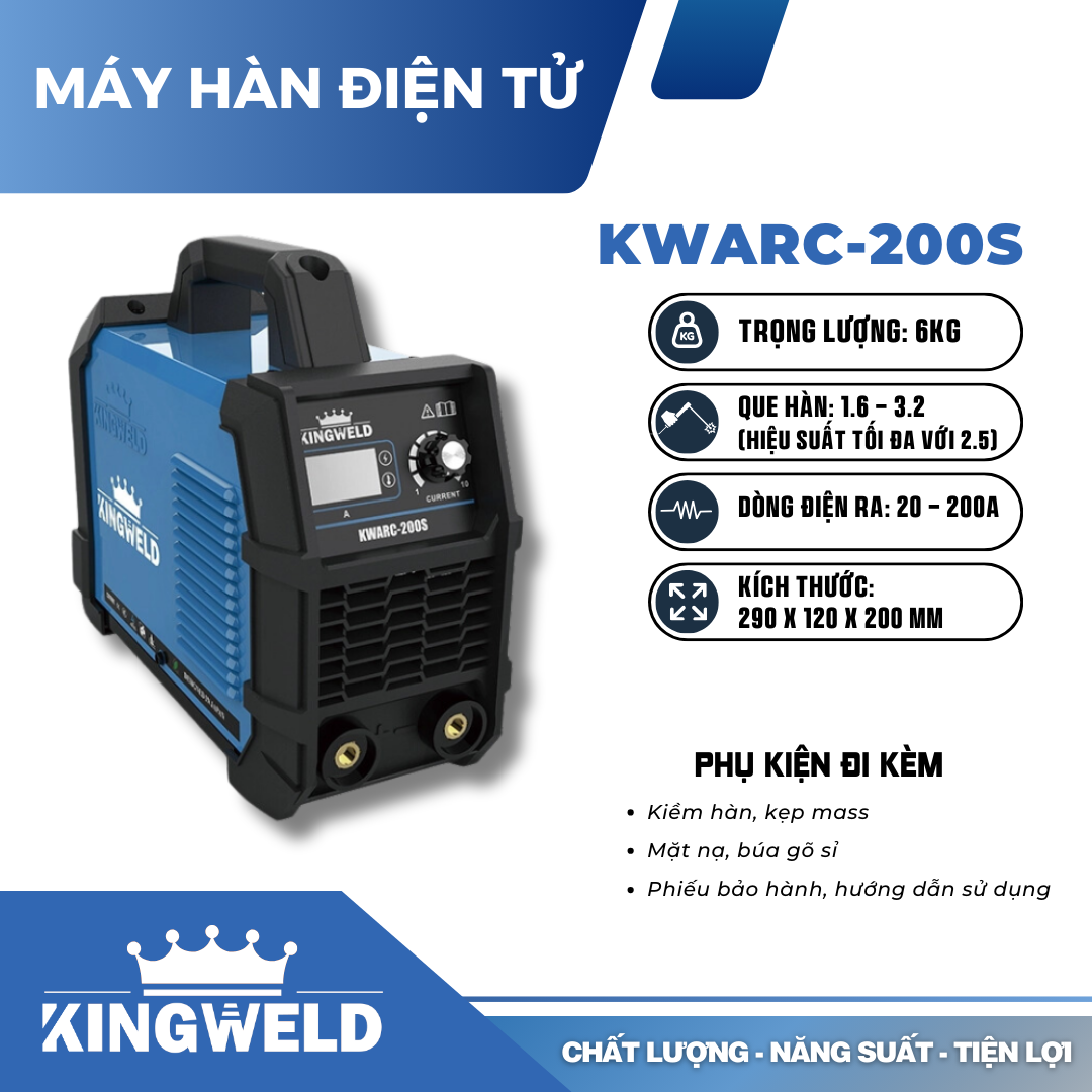 Máy hàn điện tử KWARC-200S