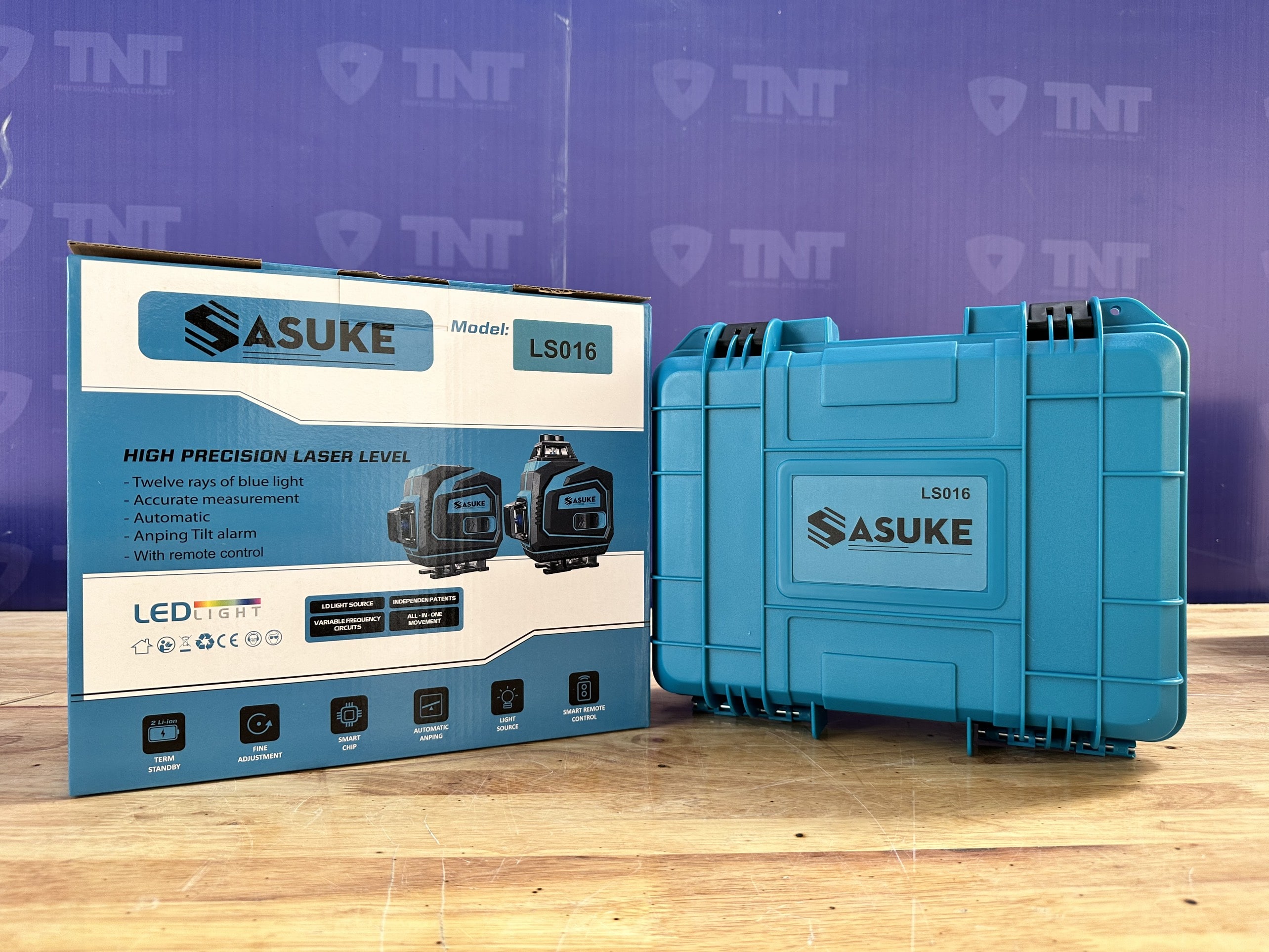 Máy cân bằng tia Laser 16 tia xanh LS016