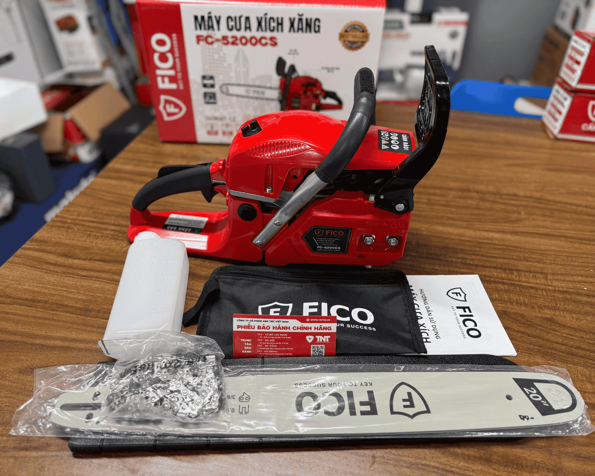 MÁY CƯA XÍCH XĂNG FICO FC-5200CS