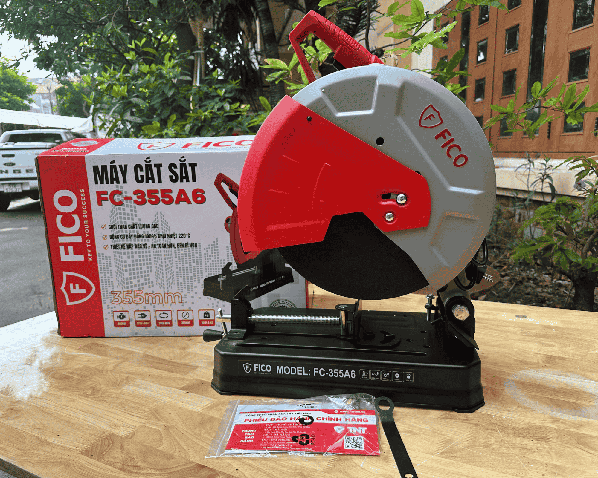 MÁY CẮT SẮT FICO FC-355A6