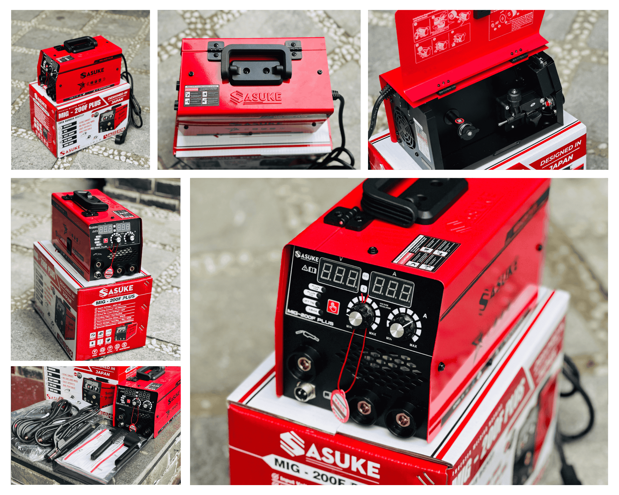 MÁY HÀN 2 CHỨC NĂNG SASUKE | MIG-200F PLUS