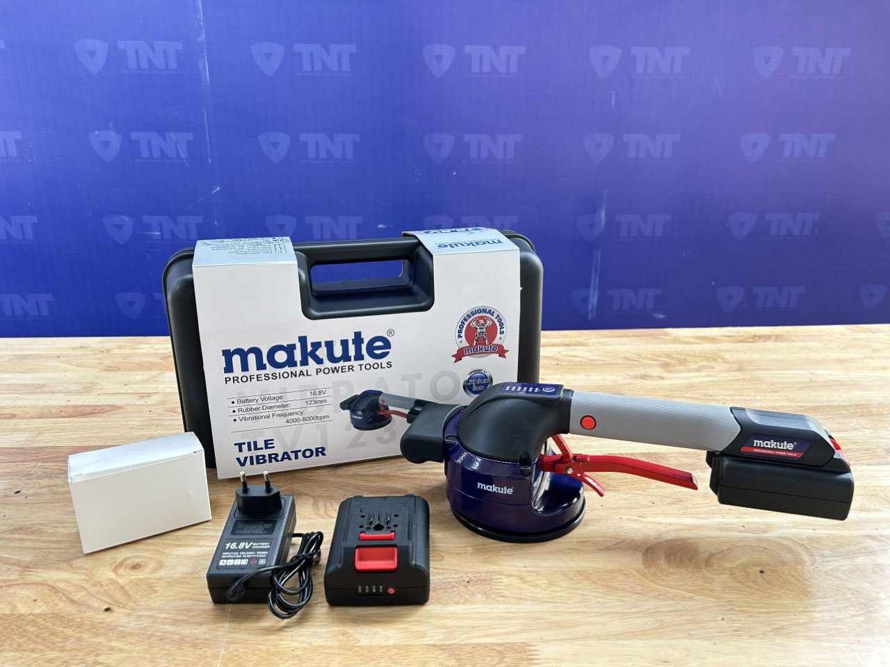 Máy rung hít gạch Makute TV1231