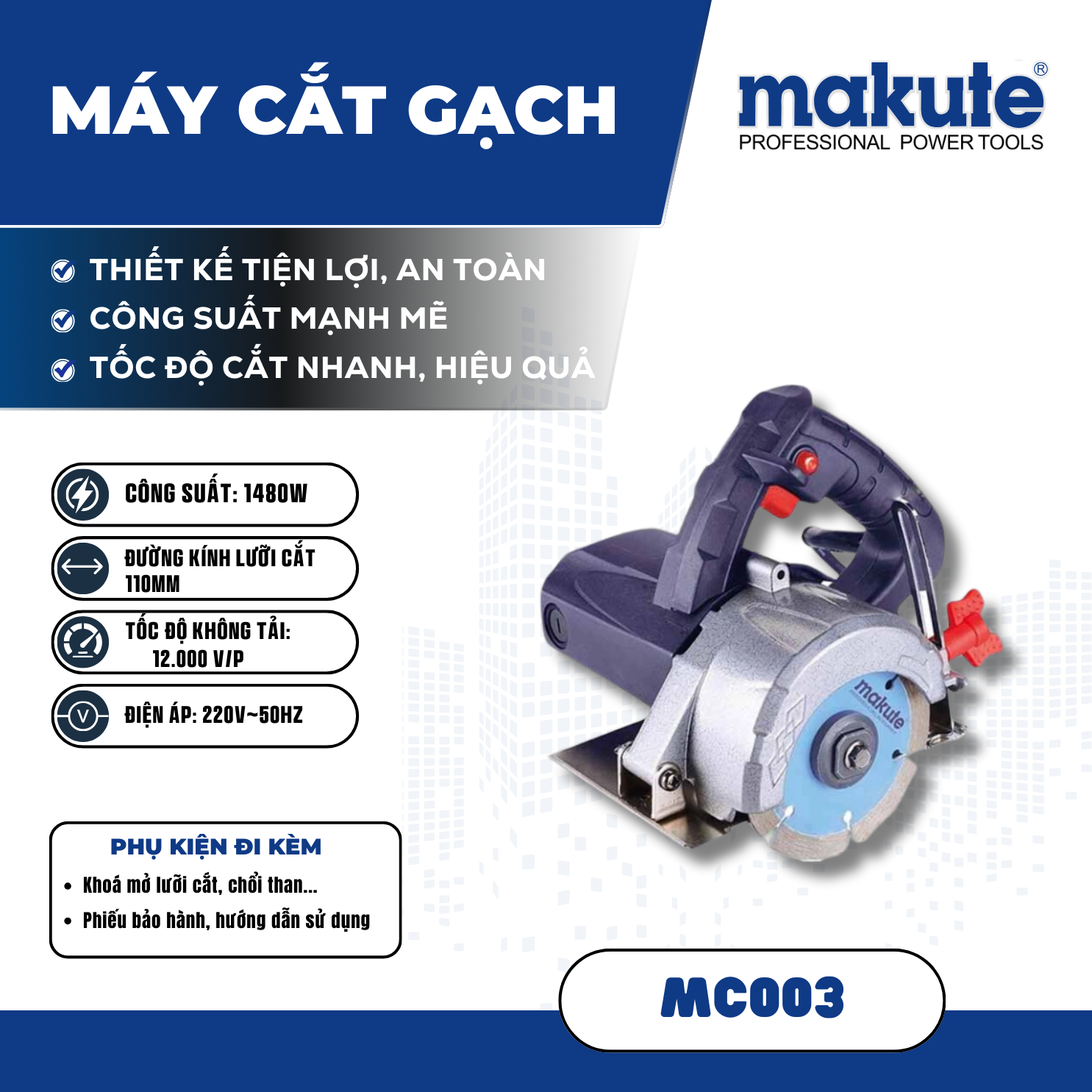 Máy cắt gạch MC003