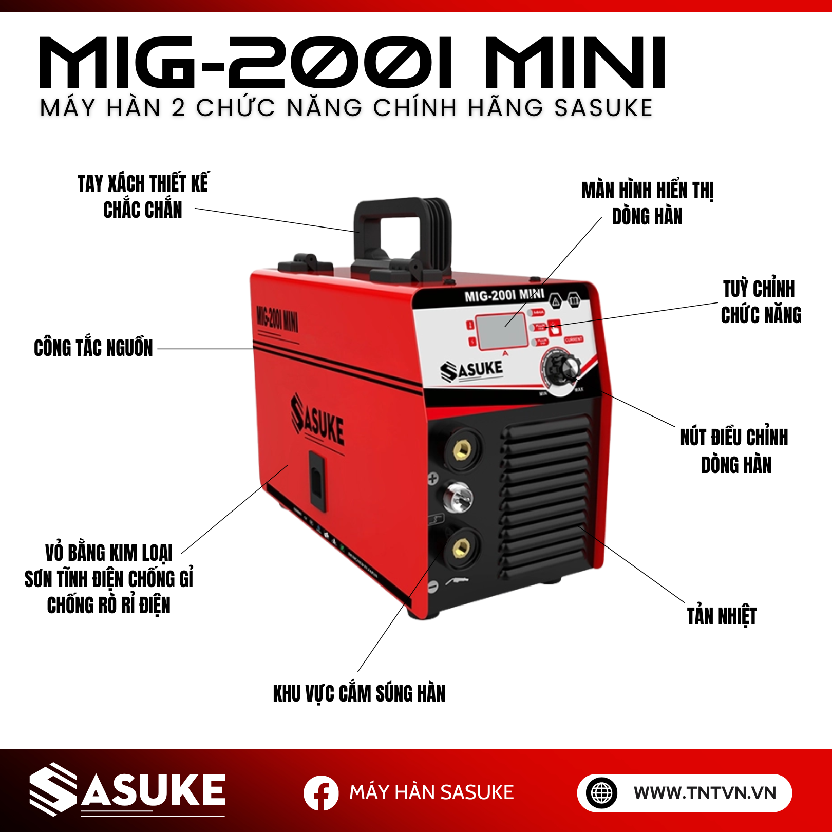 Máy hàn MIG-200I MINI