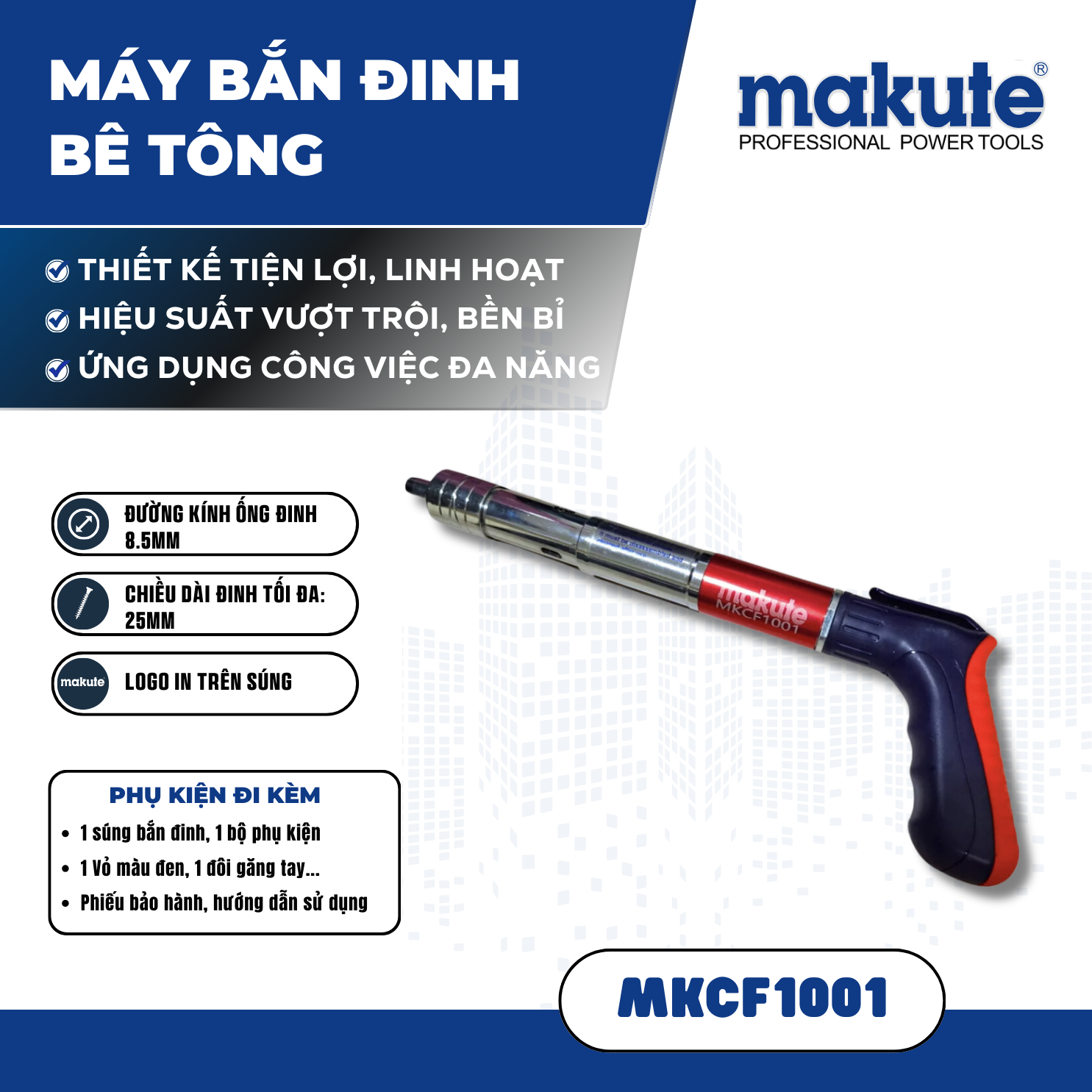 SÚNG BẮN HẠT NỔ MKCF1001