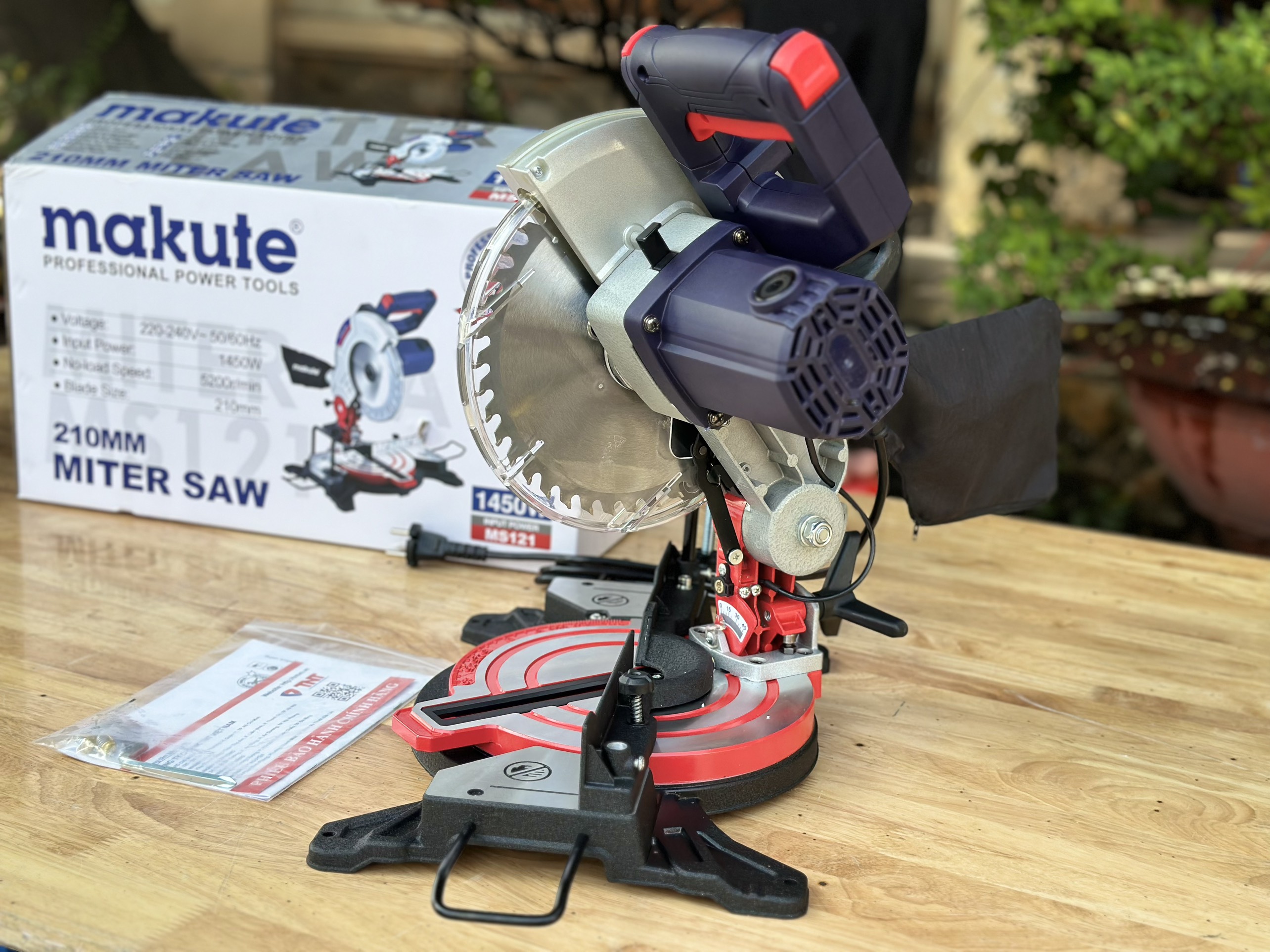 Máy cắt nhôm MS121 210mm