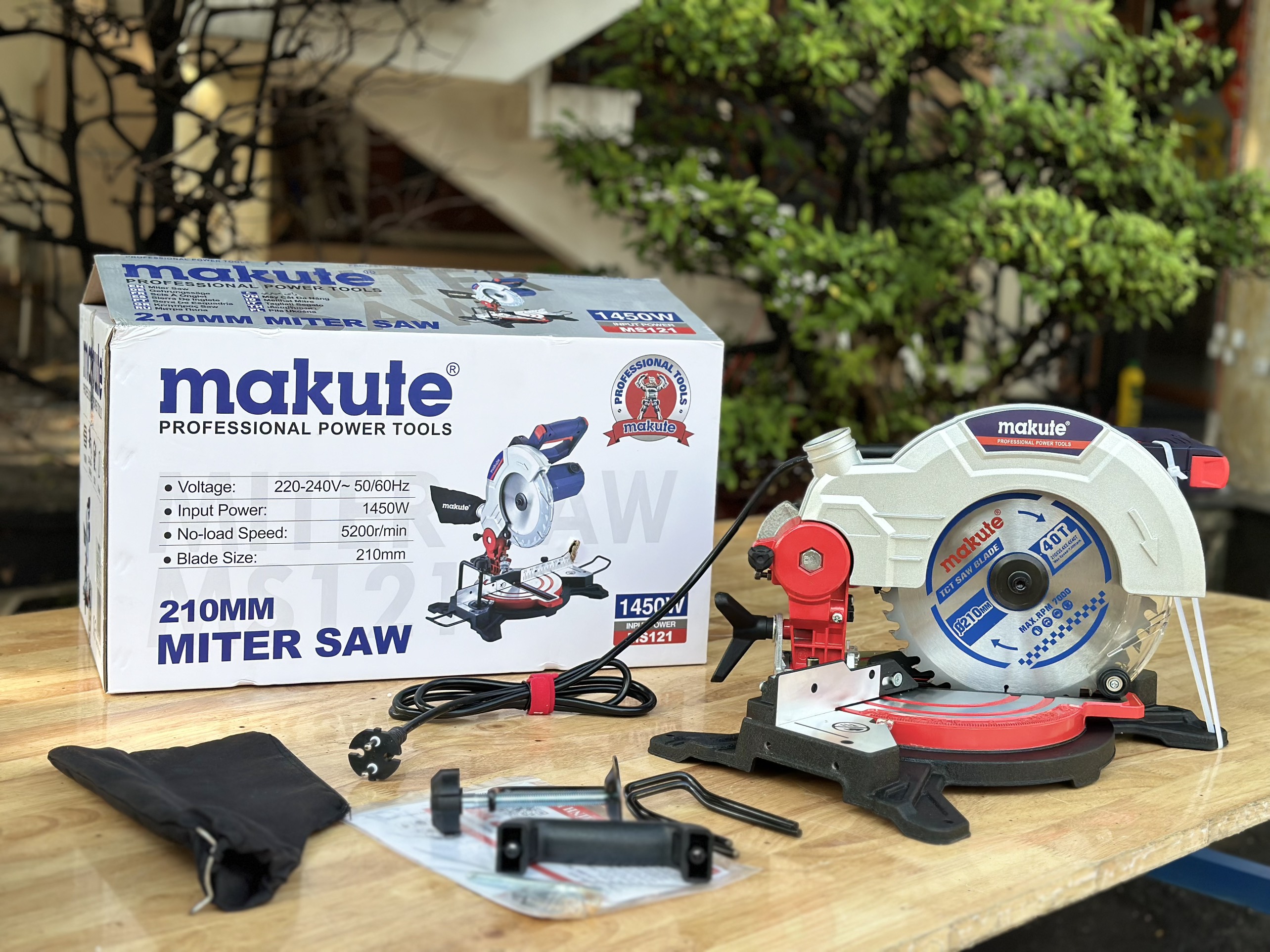 Máy cắt nhôm MS121 210mm