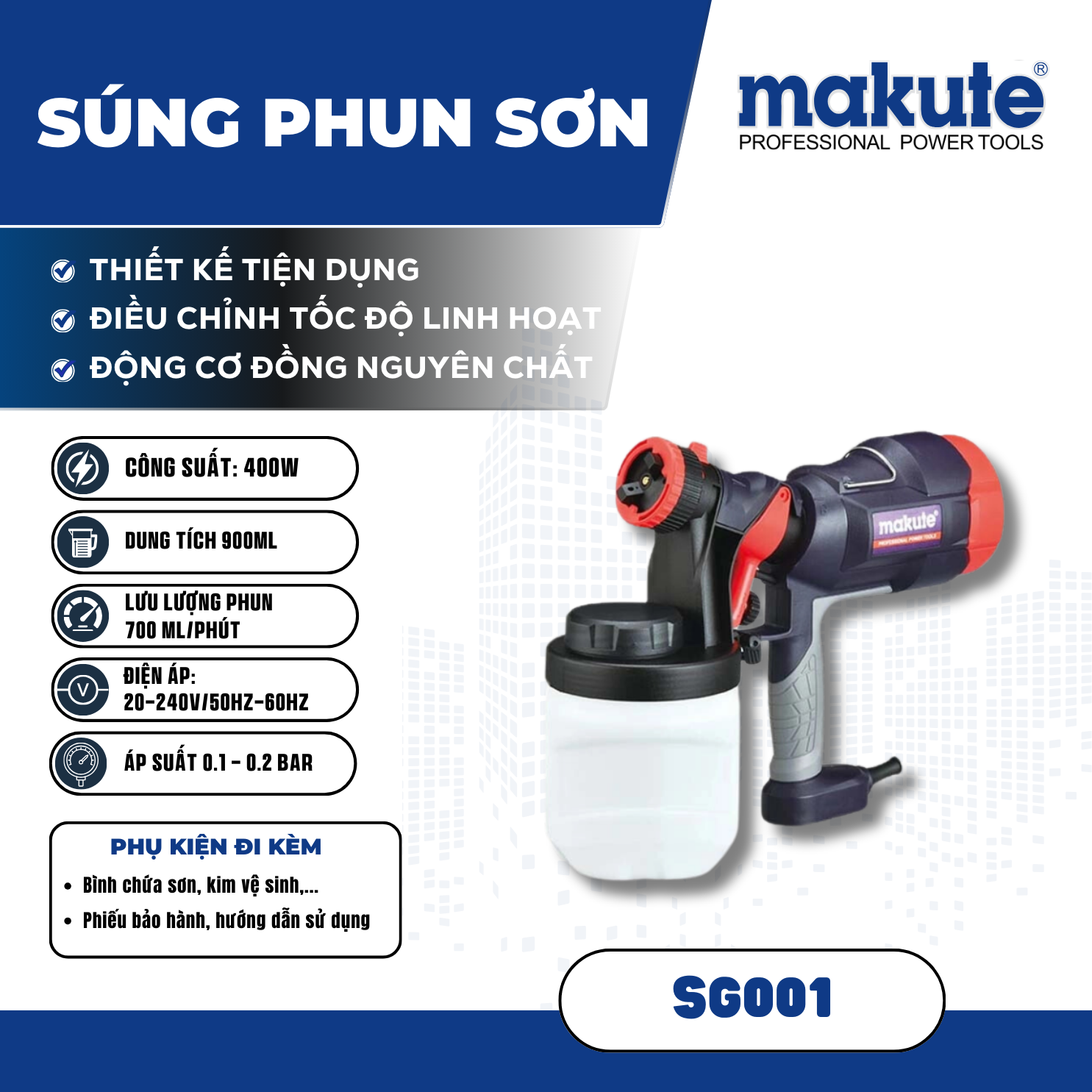 Máy phun sơn SG001