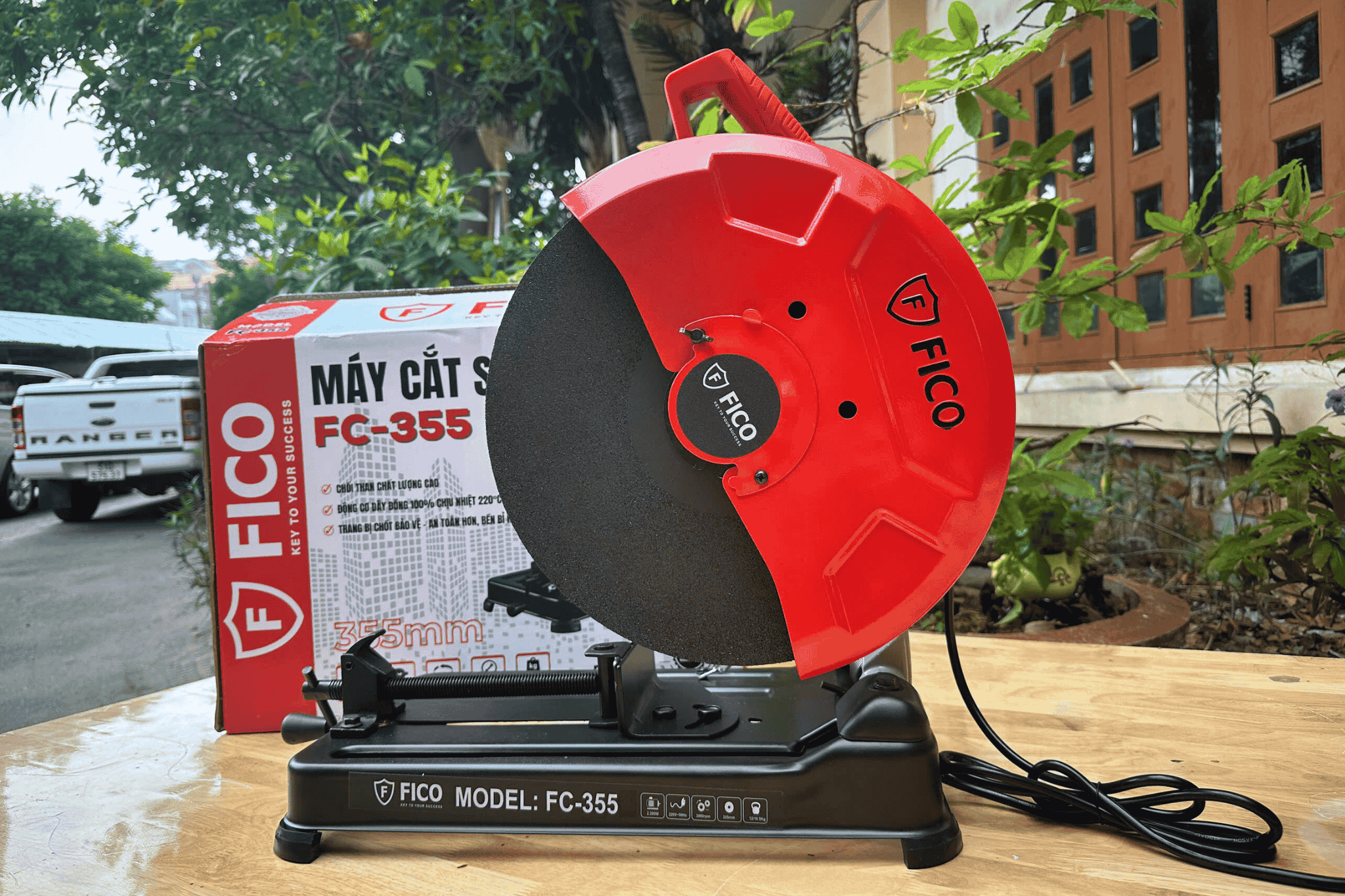 MÁY CẮT SẮT FICO FC-355