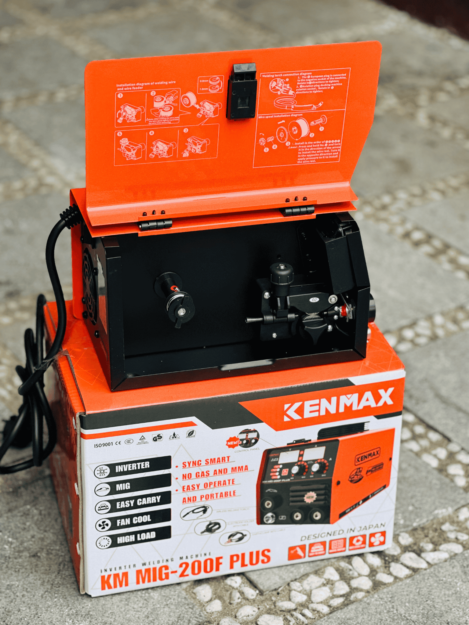 MÁY HÀN 2 CHỨC NĂNG KENMAX | KM MIG-200F PLUS