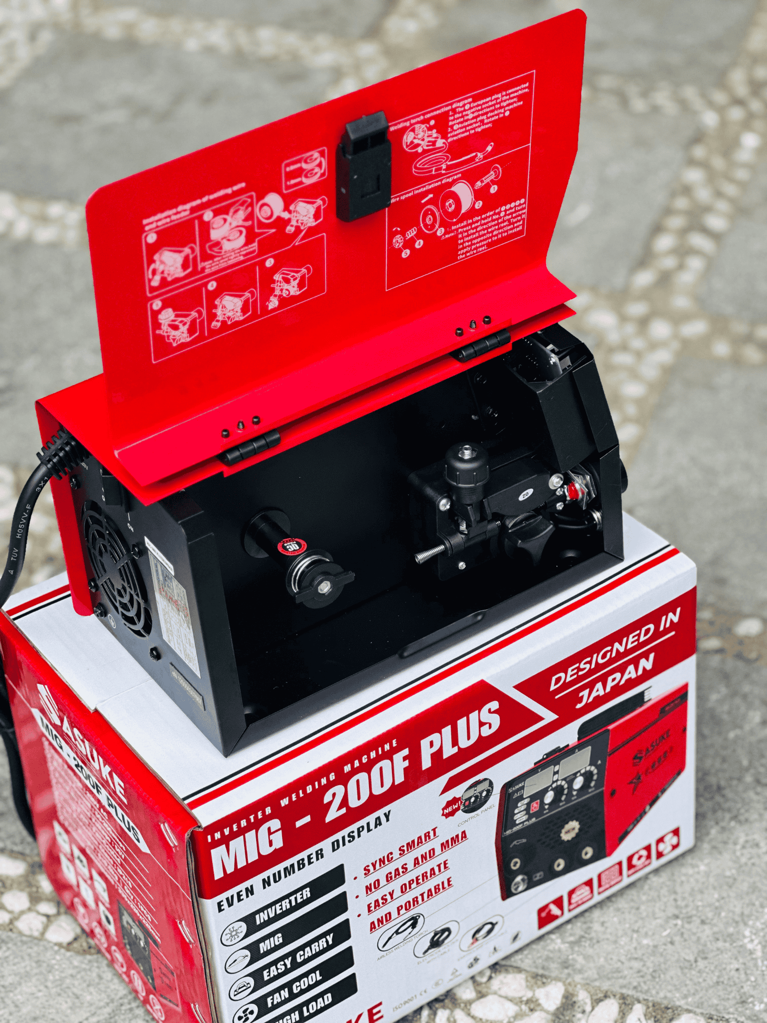 MÁY HÀN 2 CHỨC NĂNG SASUKE | MIG-200F PLUS