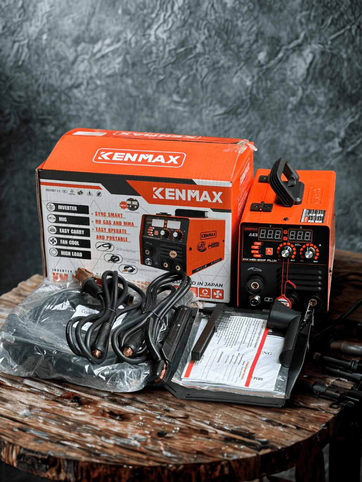 MÁY HÀN 2 CHỨC NĂNG KENMAX | KM MIG-200F PLUS