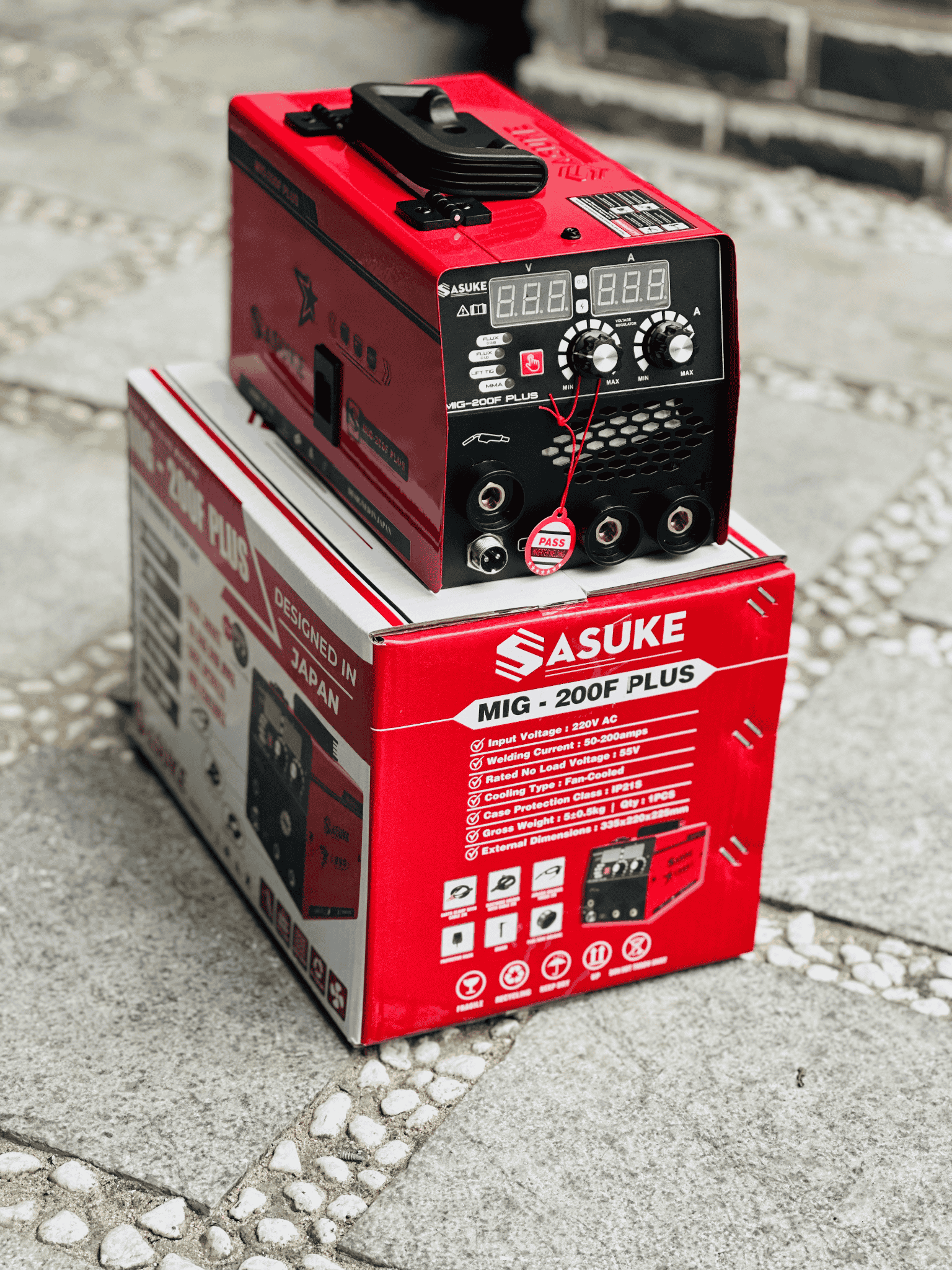 MÁY HÀN 2 CHỨC NĂNG SASUKE | MIG-200F PLUS